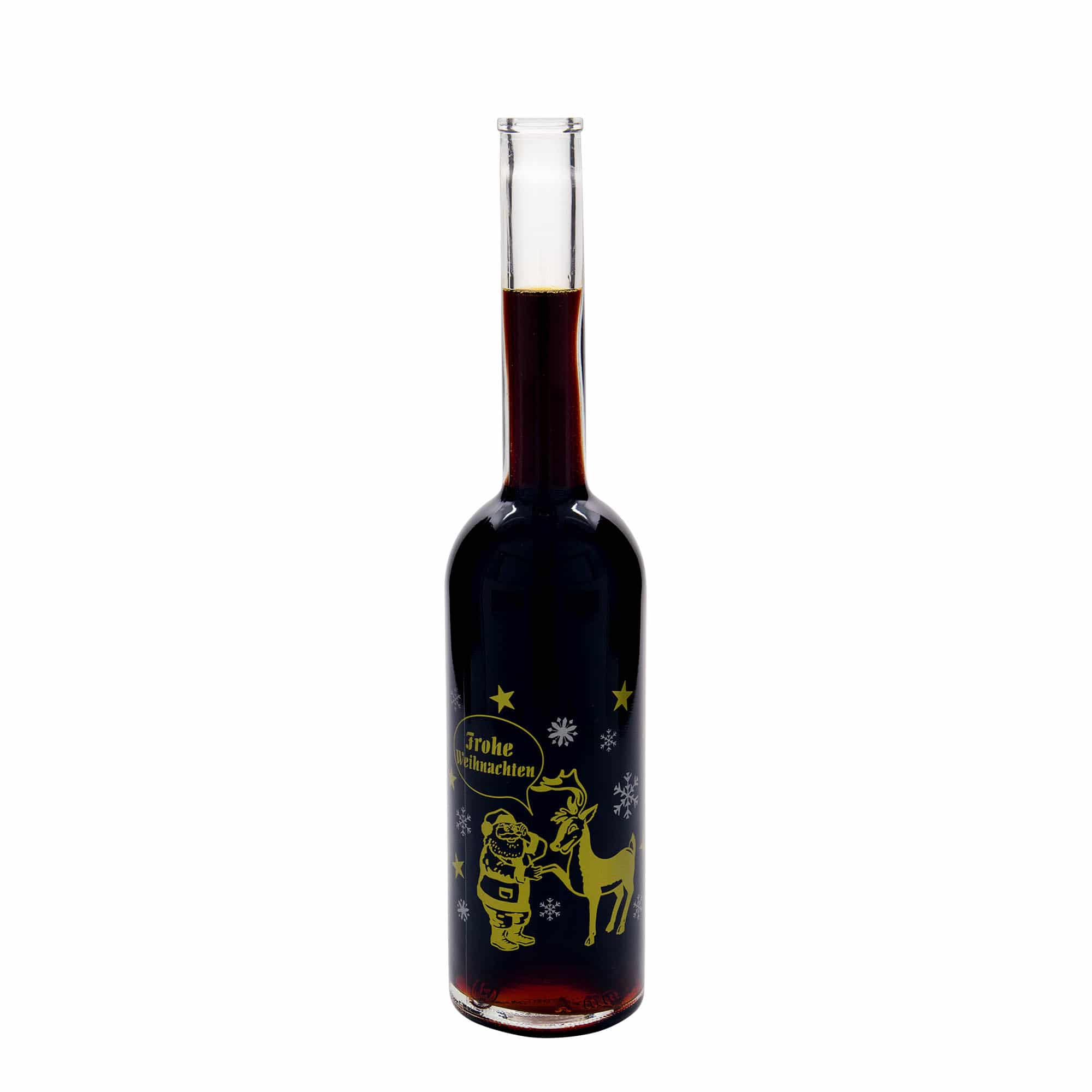 500 ml Glasflasche 'Opera', Motiv: Feuerwerk, Mündung: Kork 500 ml Glasflasche 'Opera', Motiv: Feuerwerk, Mündung: Kork