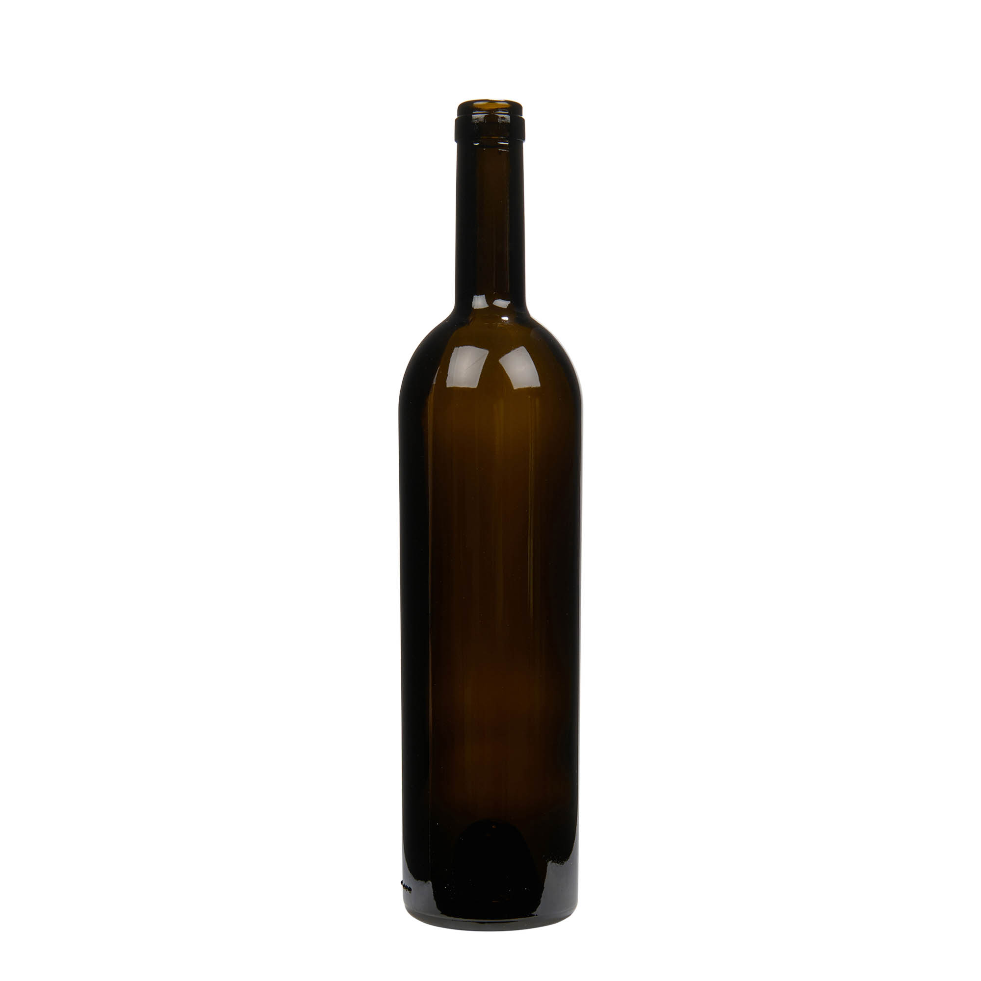 750 ml Weinflasche 'Liberty', antikgrün, Mündung: Kork