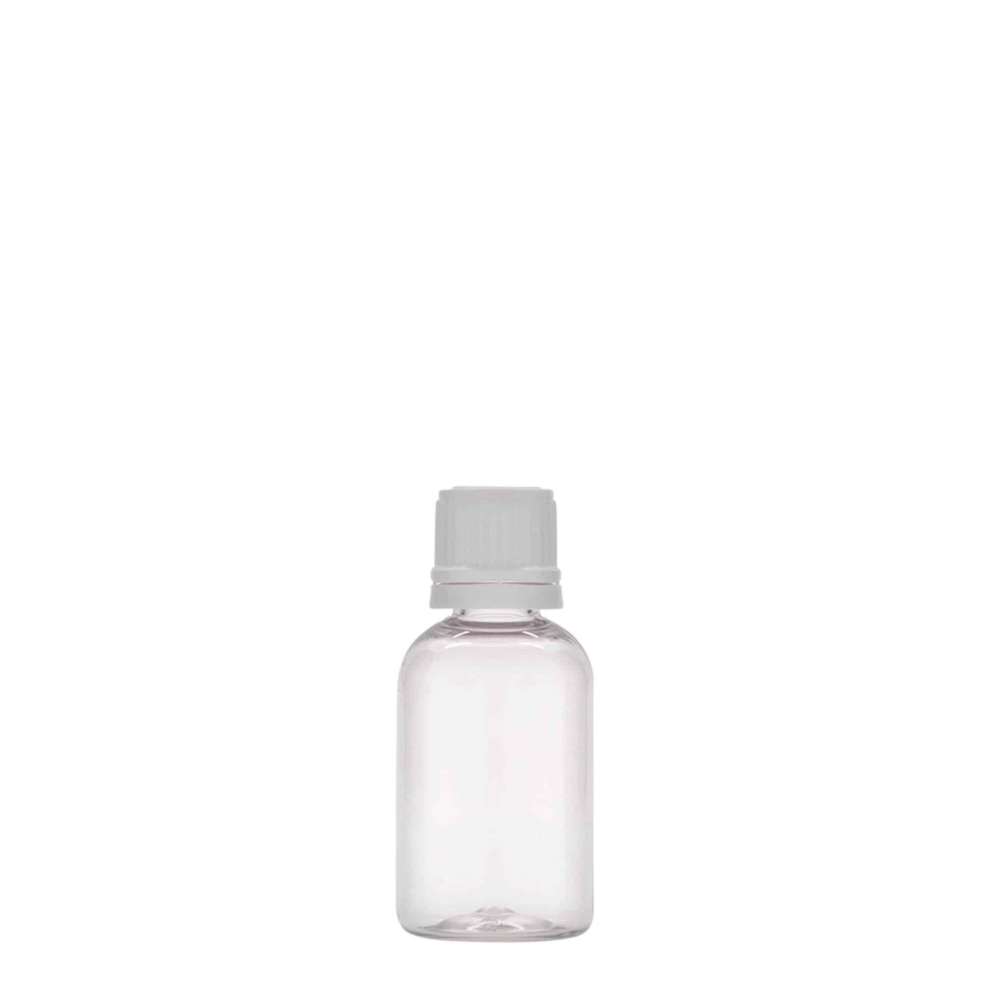 30 ml PET-Medizinflasche 'Easy Living', Kunststoff, Mündung: DIN 18