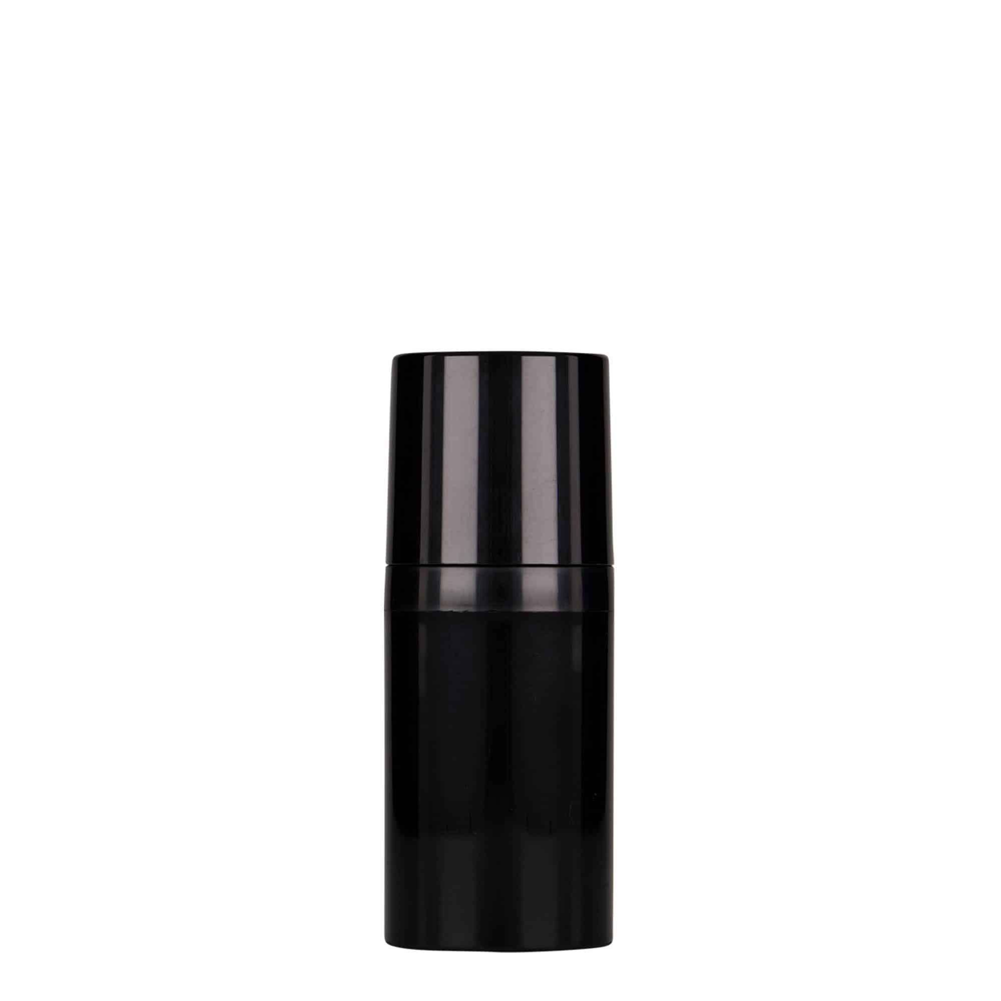 30 ml Airless Dispenser 'Mezzo', PP-Kunststoff, schwarz