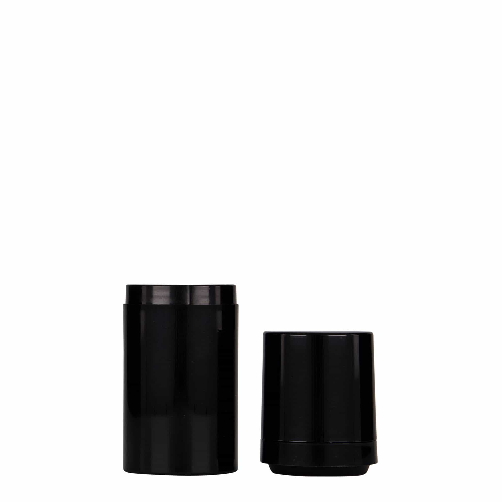 30 ml Airless Dispenser „Mezzo“, PP-Kunststoff, schwarz