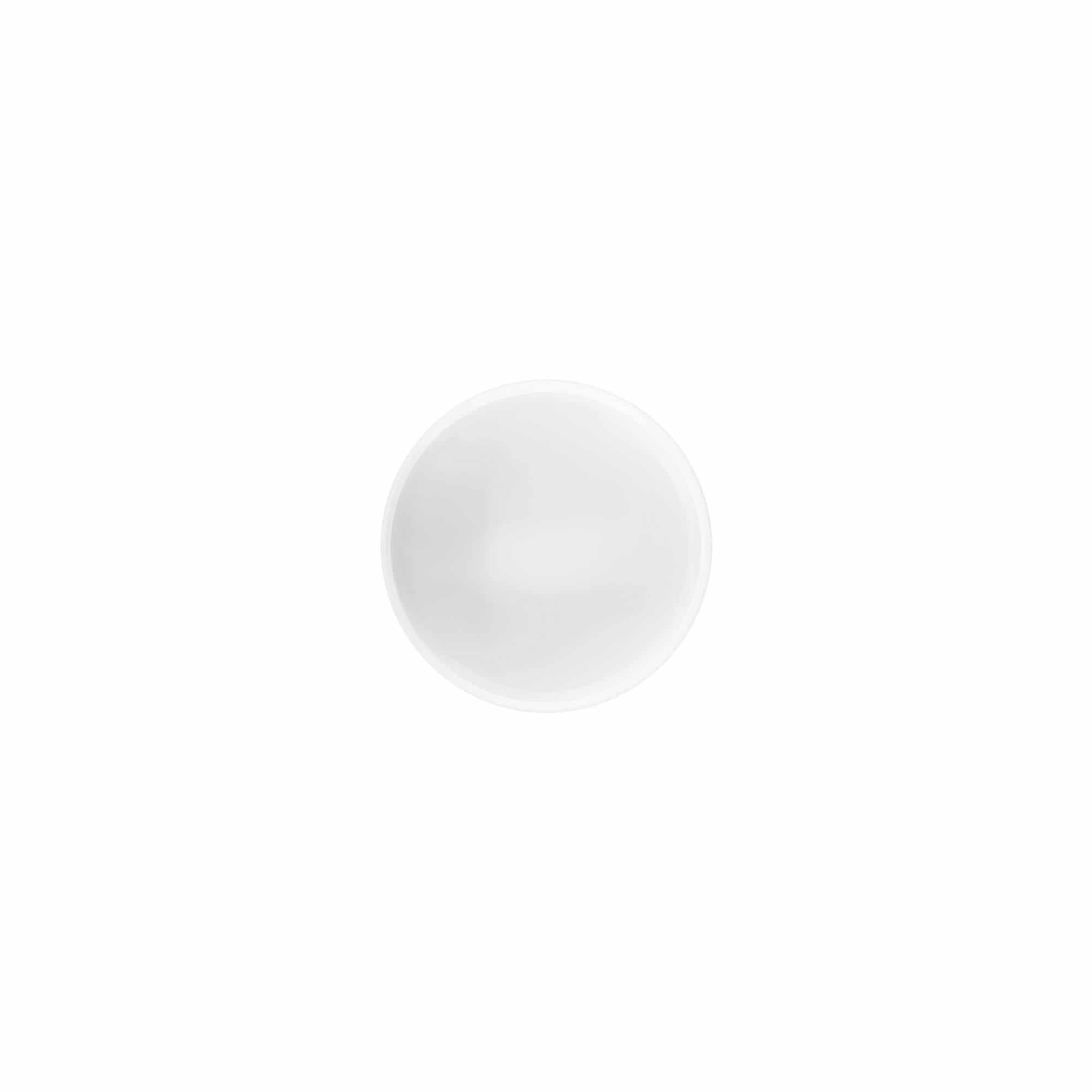 Schraubverschluss „White Line“ 35ml, PP-Kunststoff, weiß