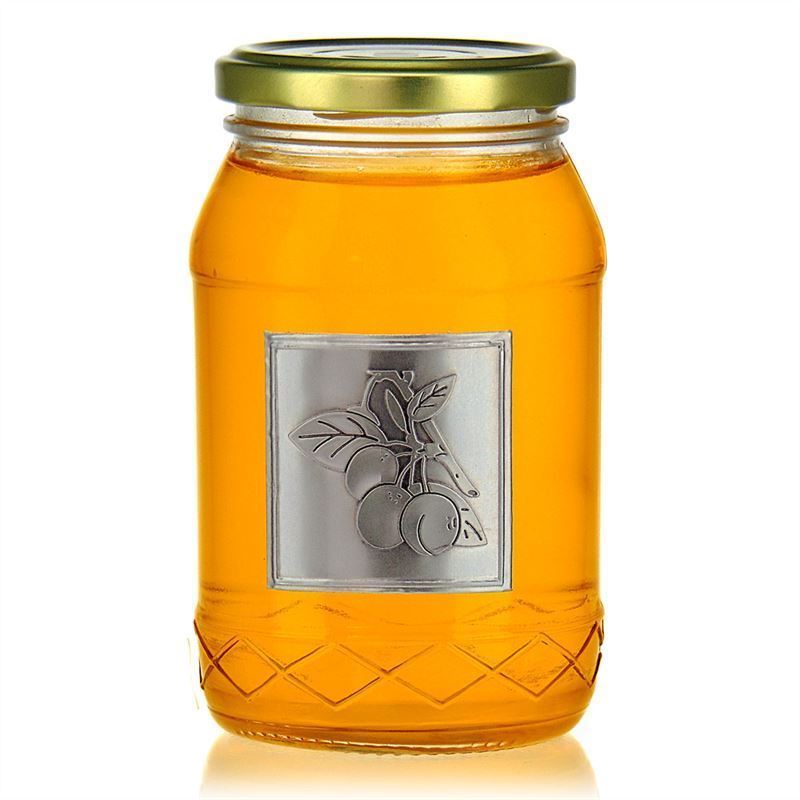 Zinnetikett 'Mirabelle', quadratisch, Metall, silber Zinnetikett 'Mirabelle', quadratisch, Metall, silber