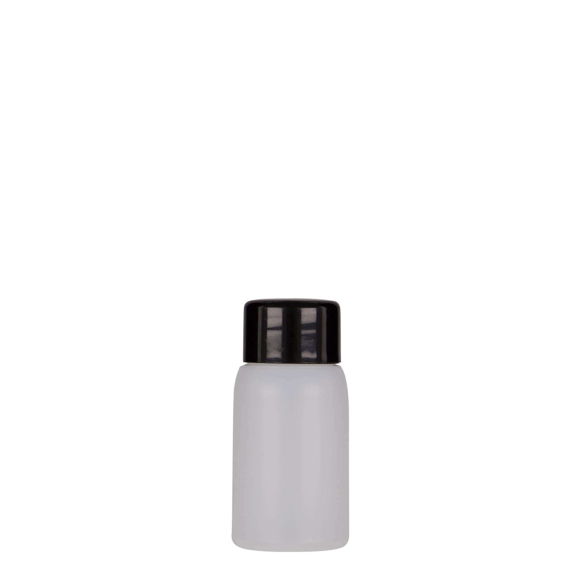 30 ml Kunststoffflasche 'Tuffy', HDPE, natur, Mündung: 24/410