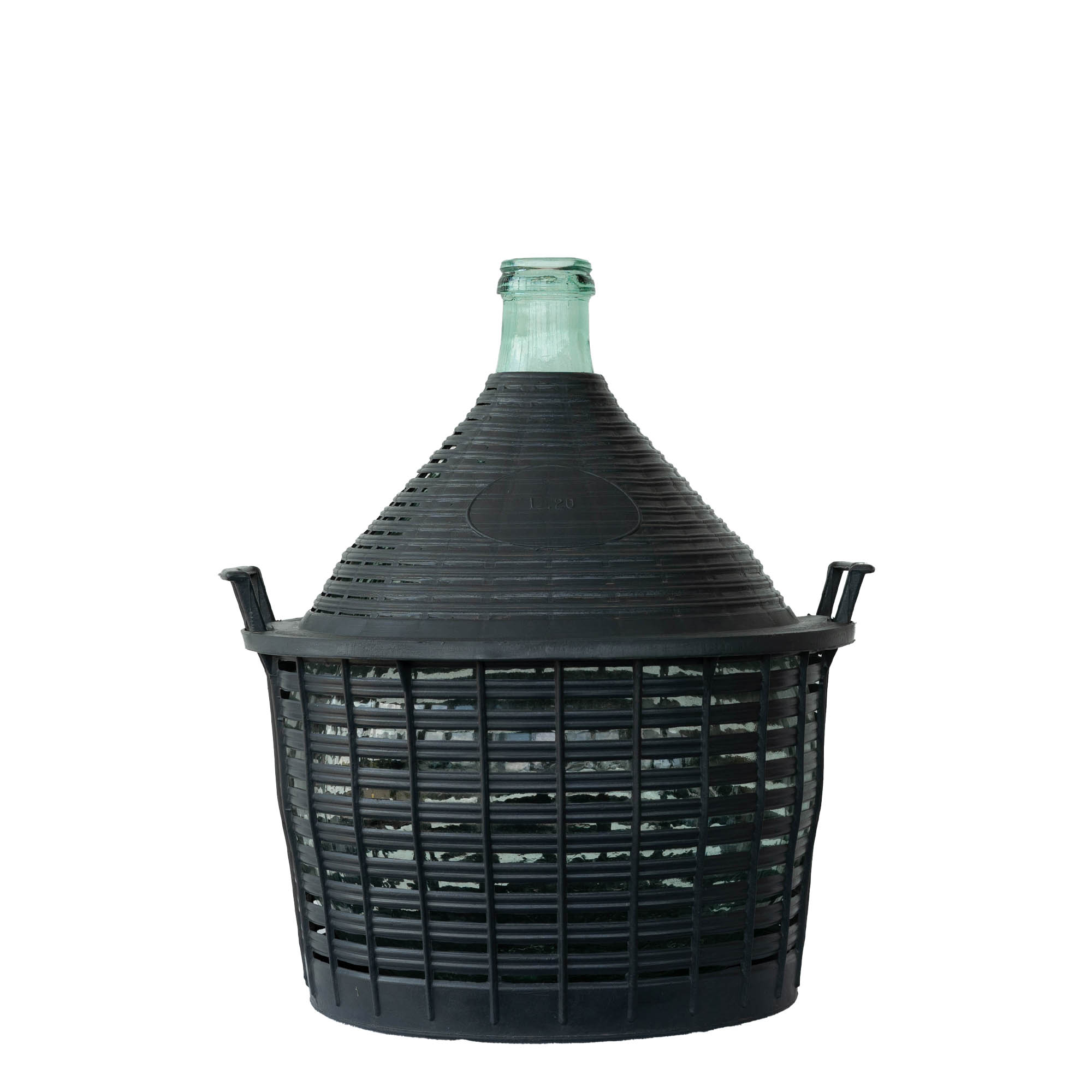 20 l Ballonflasche Enghals, Glas, Mündung: Stülpdeckel 20 l Ballonflasche Enghals, Glas, Mündung: Stülpdeckel