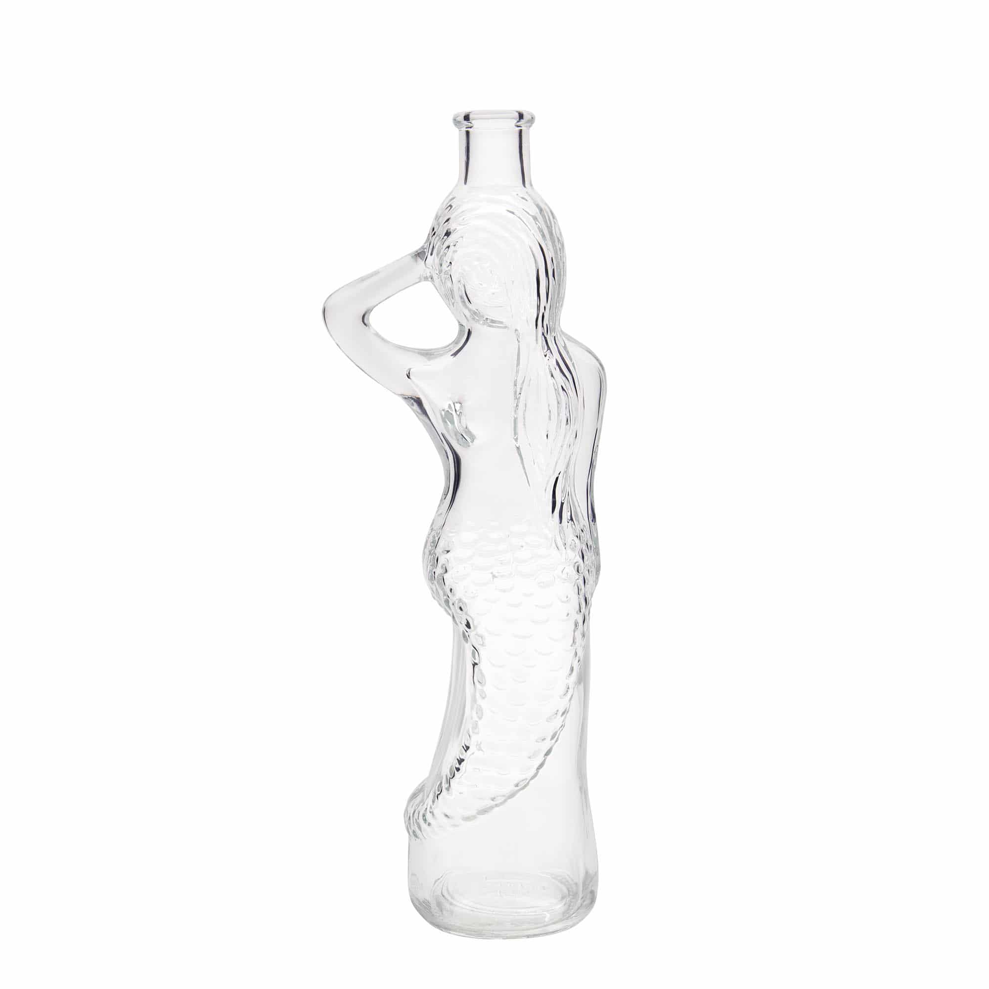 500 ml Glasflasche „Meerjungfrau“, Mündung: Kork