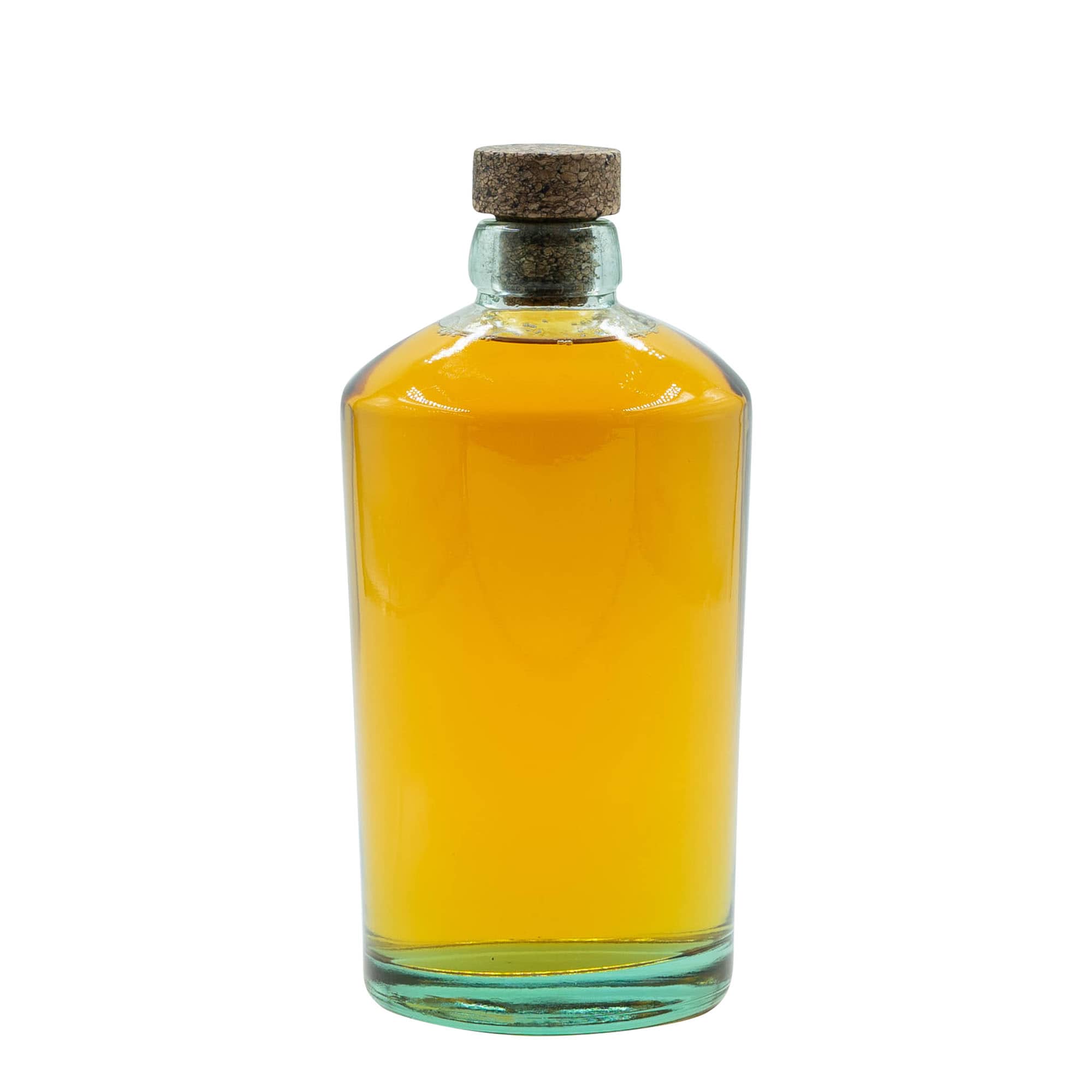 700 ml Glasflasche „Barrel“, Mündung: Kork