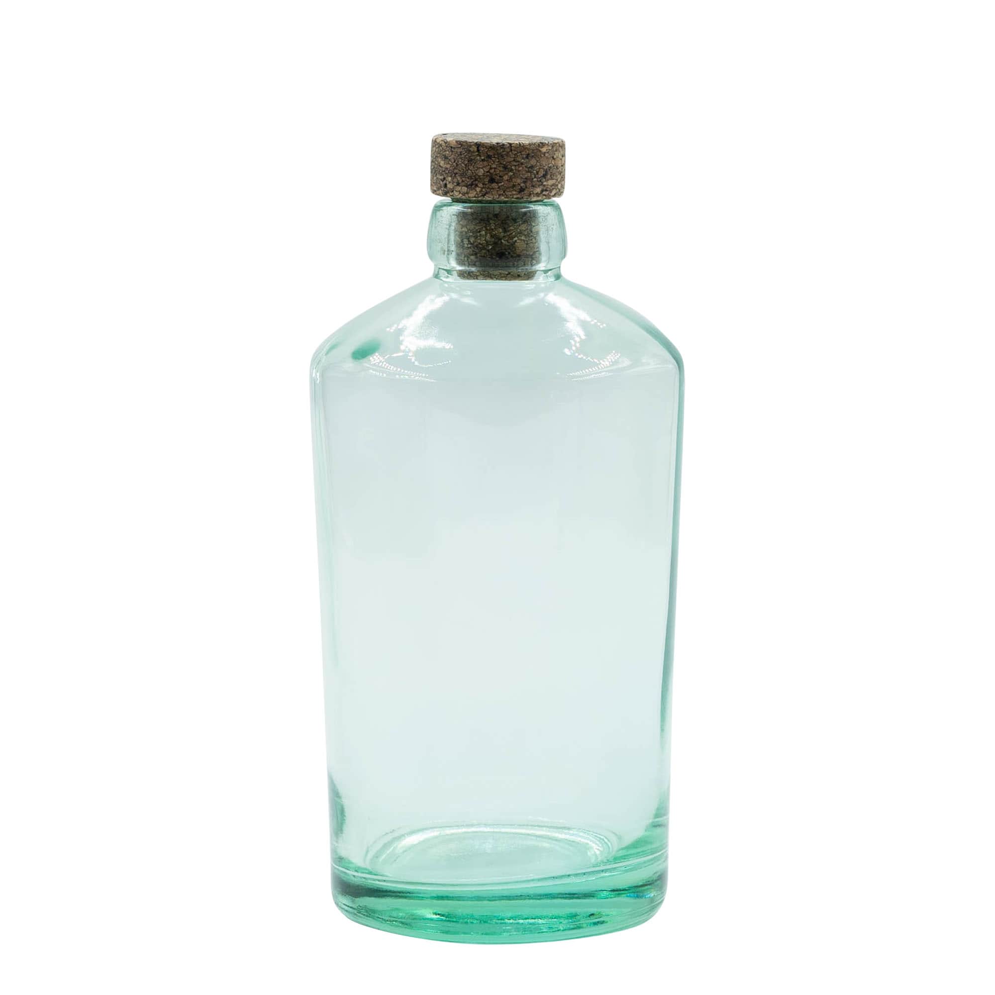700 ml Glasflasche „Barrel“, Mündung: Kork
