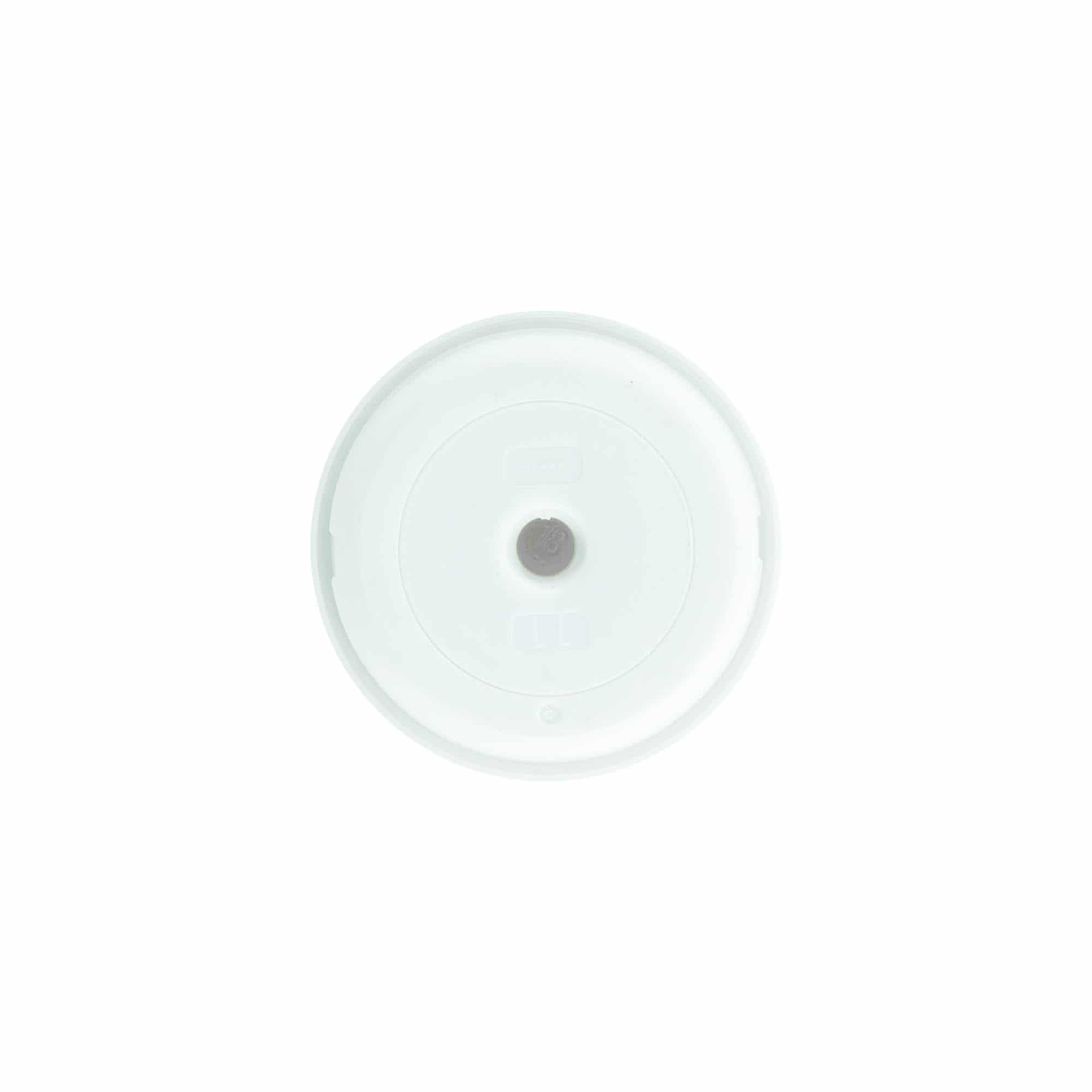 Airless Dispenser Pumpkopf 'Mezzo', PP-Kunststoff, silber