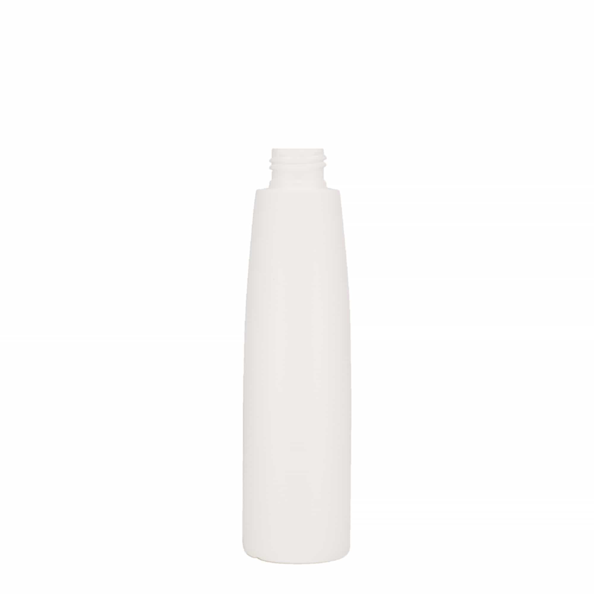 200 ml Kunststoffflasche „Donald“, HDPE, weiß, Mündung:  24/410