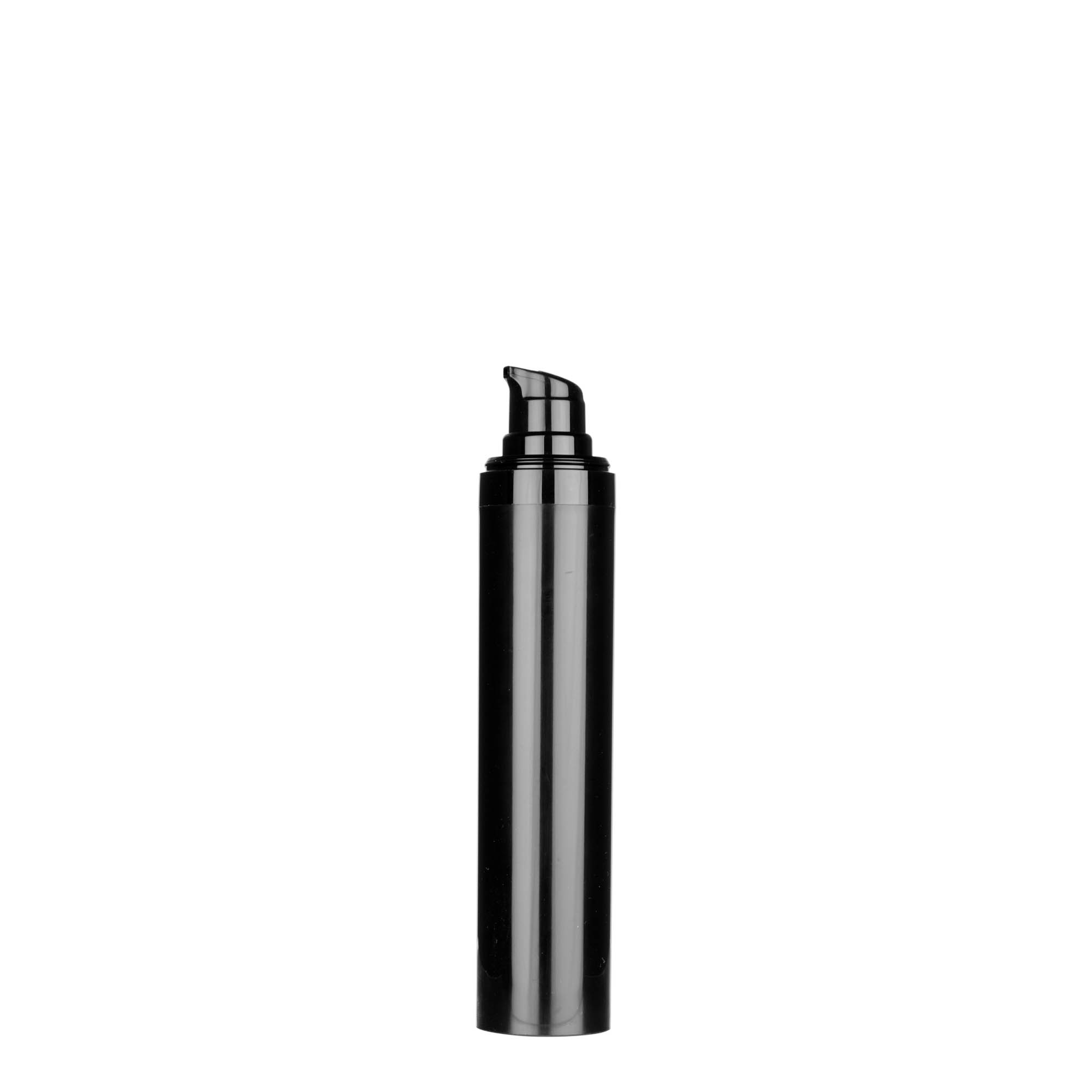 50 ml Airless Dispenser 'Micro', PP-Kunststoff, schwarz 50 ml Airless Dispenser 'Micro', PP-Kunststoff, schwarz