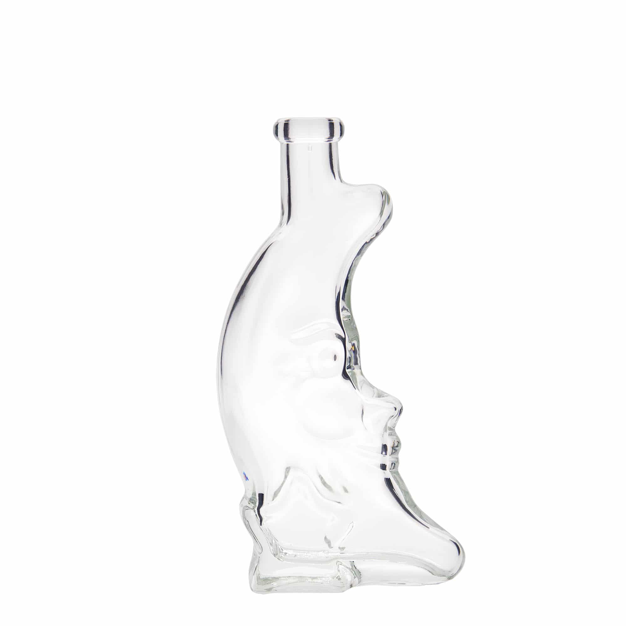 200 ml Glasflasche 'Mond', Mündung: Kork 200 ml Glasflasche 'Mond', Mündung: Kork