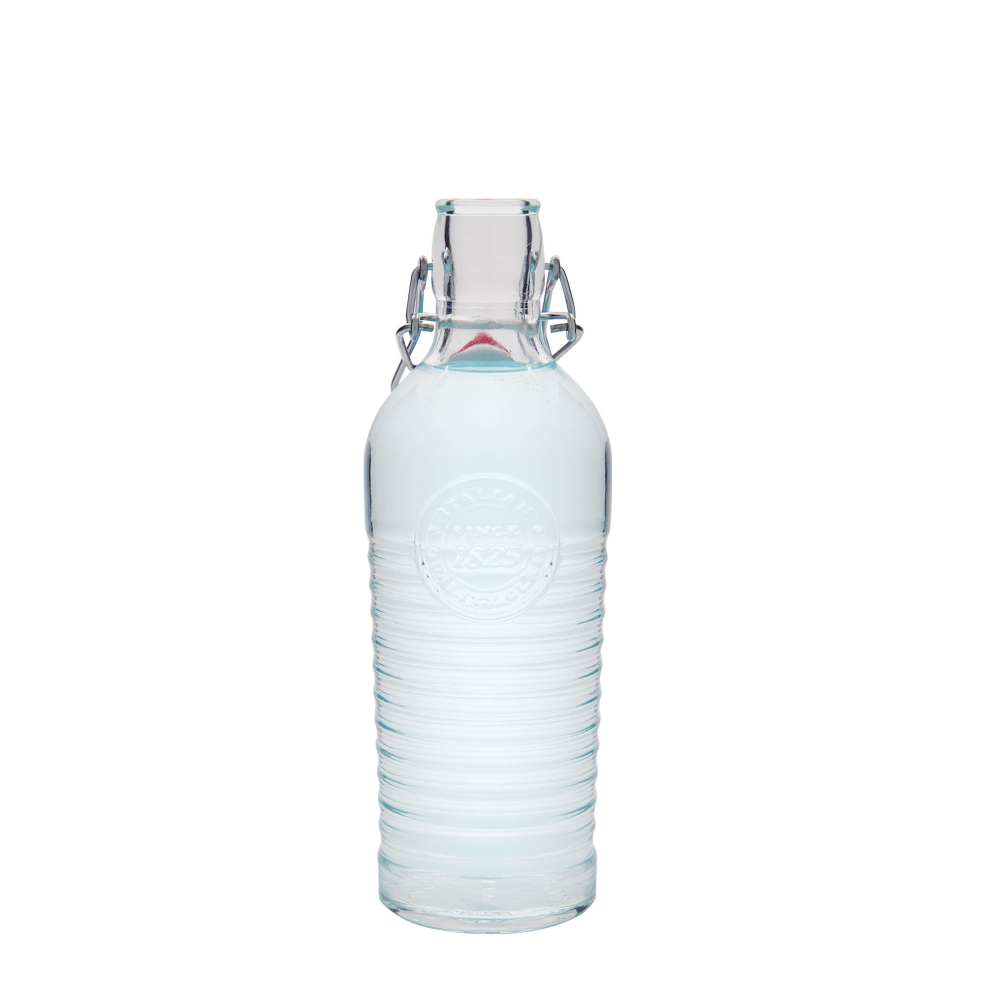 750 ml Glasflasche 'Officina 1825', Mündung: Bügelverschluss 750 ml Glasflasche 'Officina 1825', Mündung: Bügelverschluss