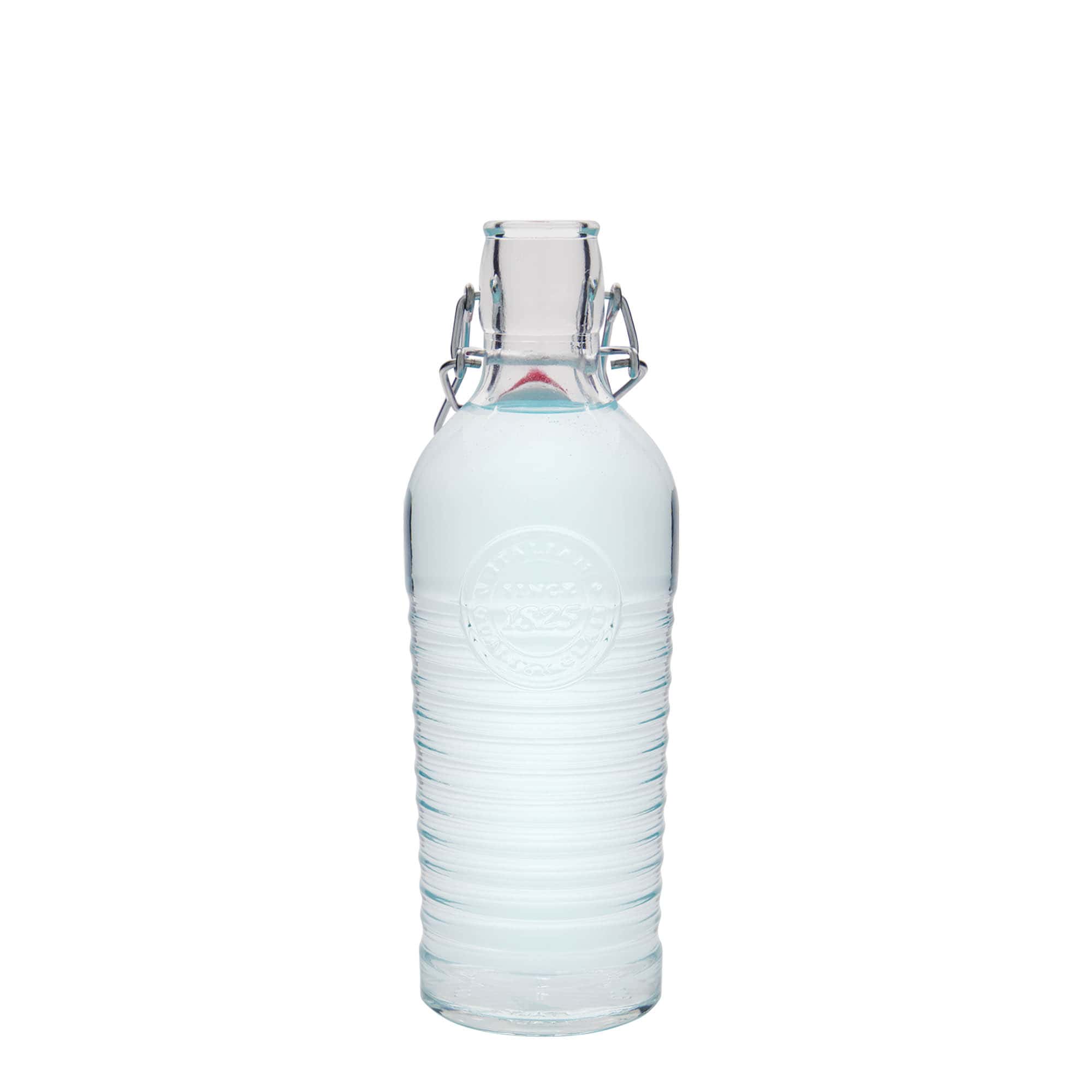 750 ml Glasflasche „Officina 1825“, Mündung: Bügelverschluss
