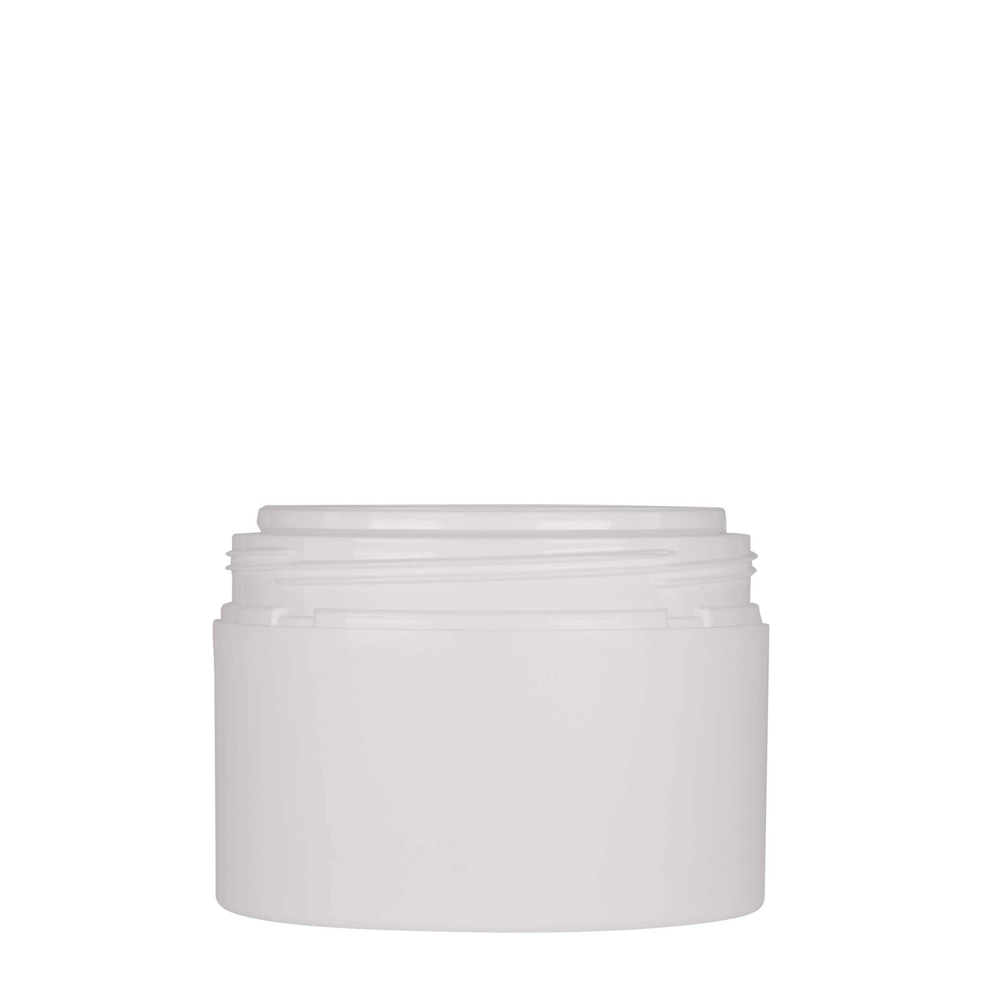 250 ml Kunststoffdose 'Antonella', PP, weiß, Mündung: Schraubverschluss