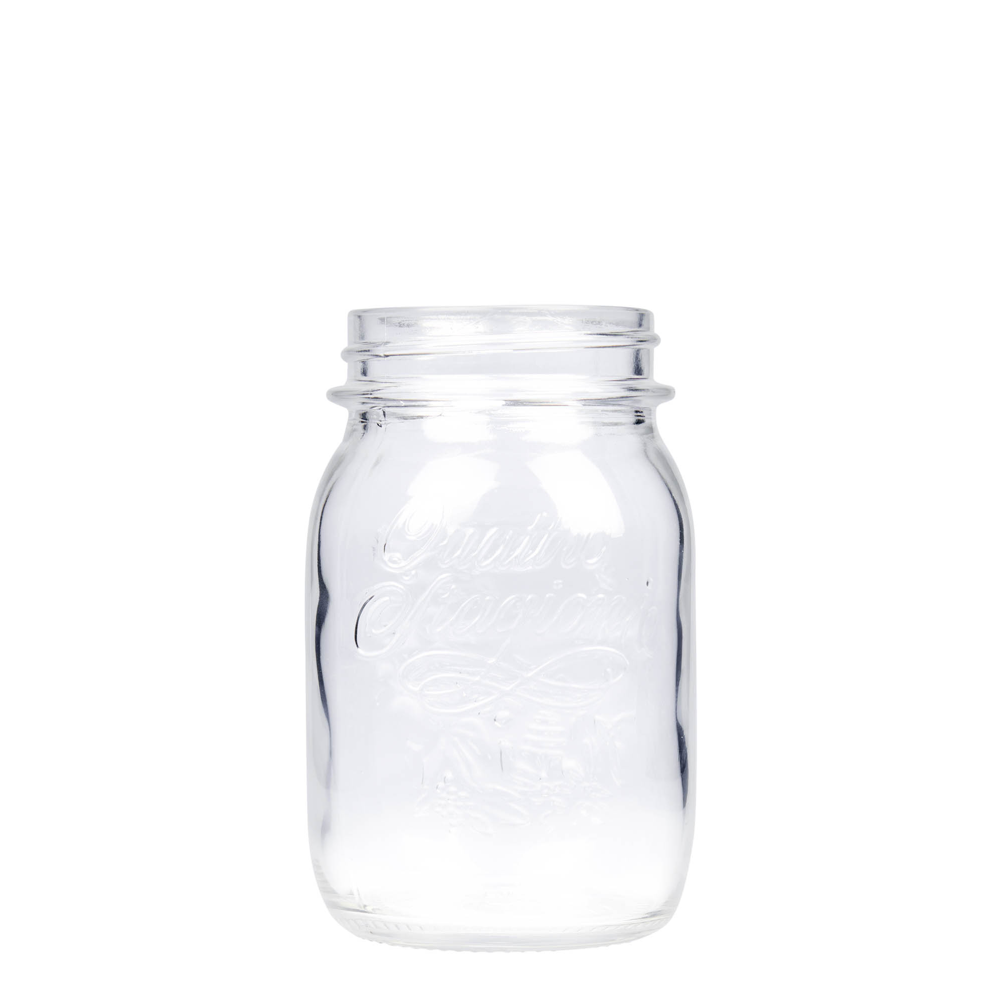 500 ml Glas „Quattro Stagioni“, Mündung: Schraubverschluss