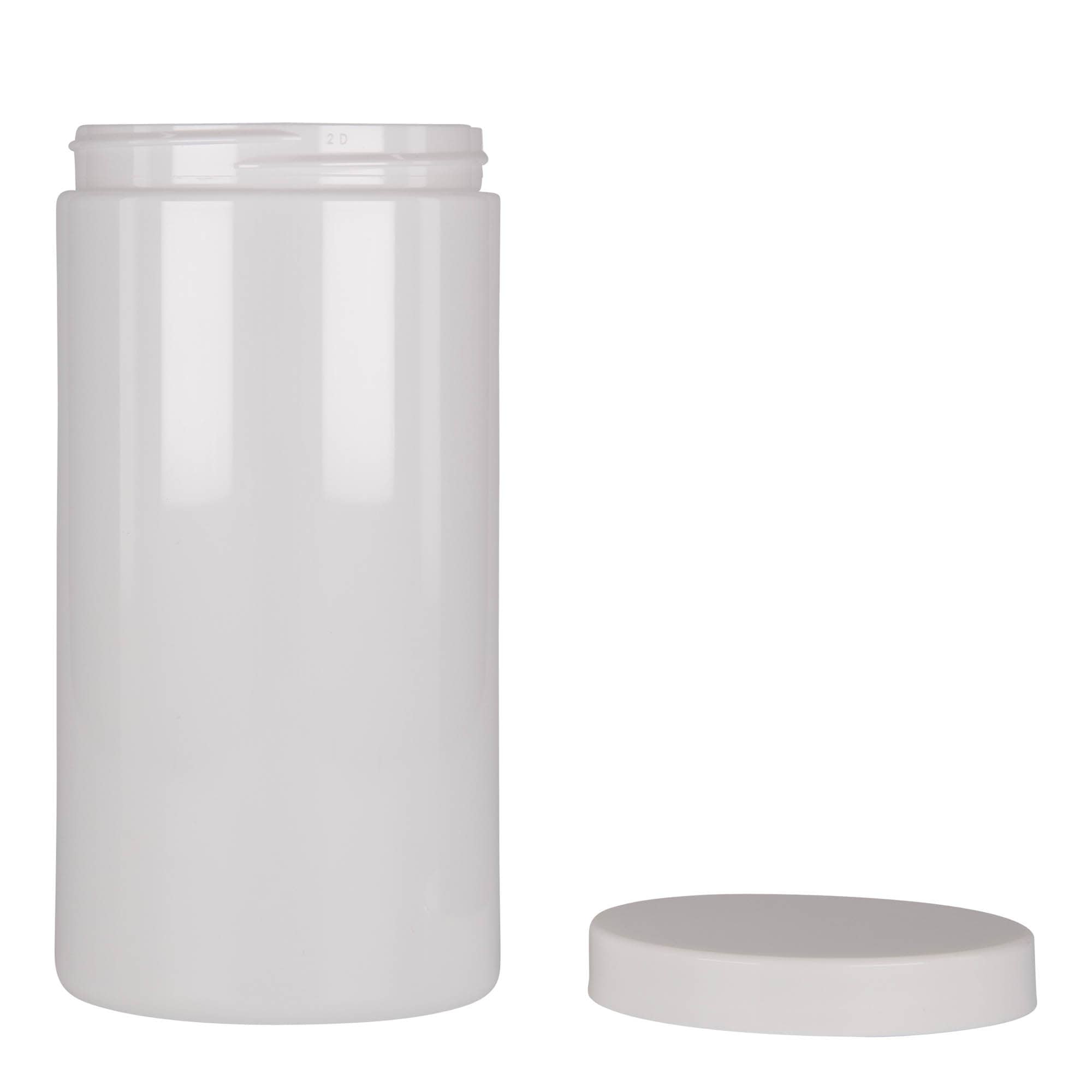 500 ml PET-Dose 'Isabella', weiß, Mündung: 70/400