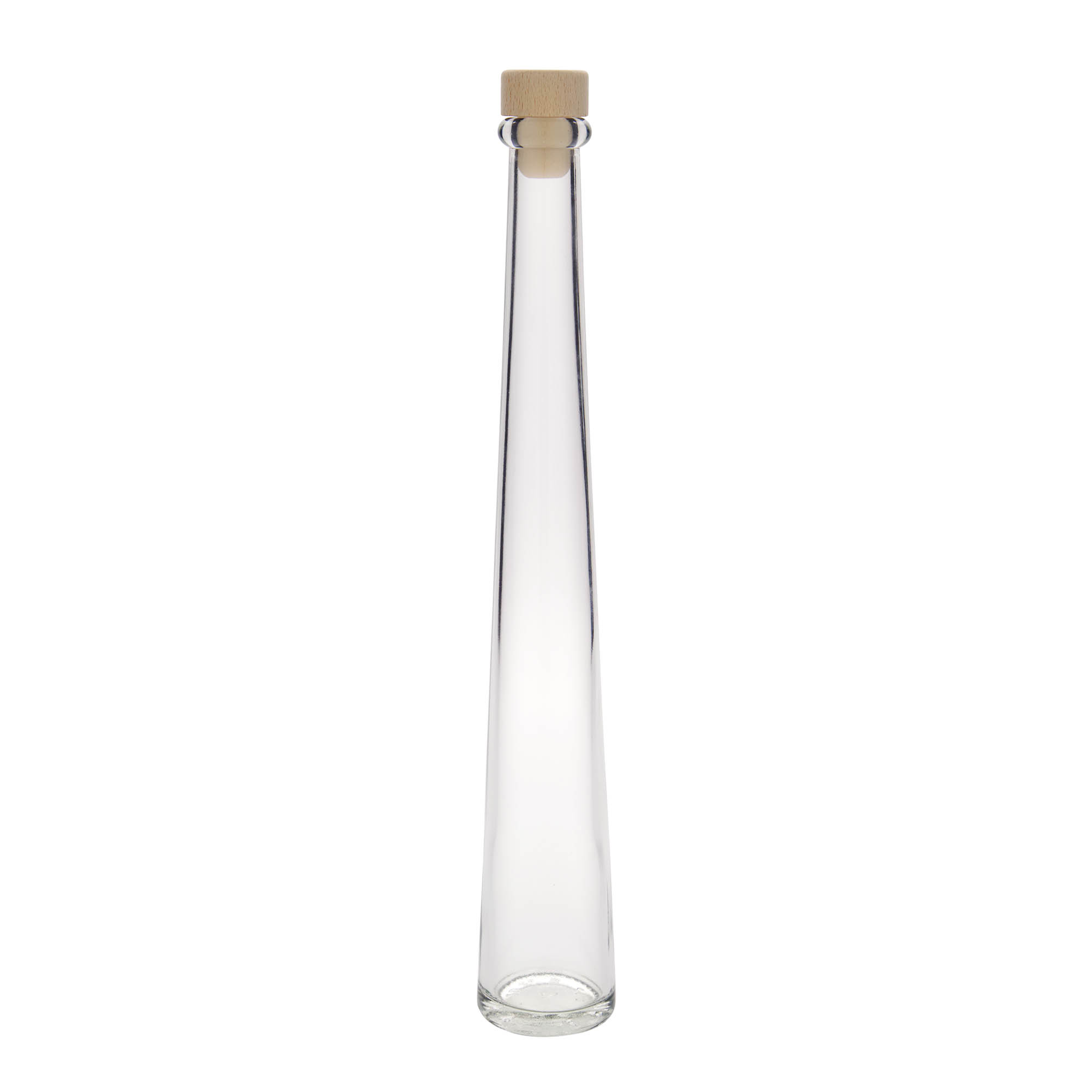 200 ml Glasflasche 'Dama Rondo', Mündung: Kork 200 ml Glasflasche 'Dama Rondo', Mündung: Kork
