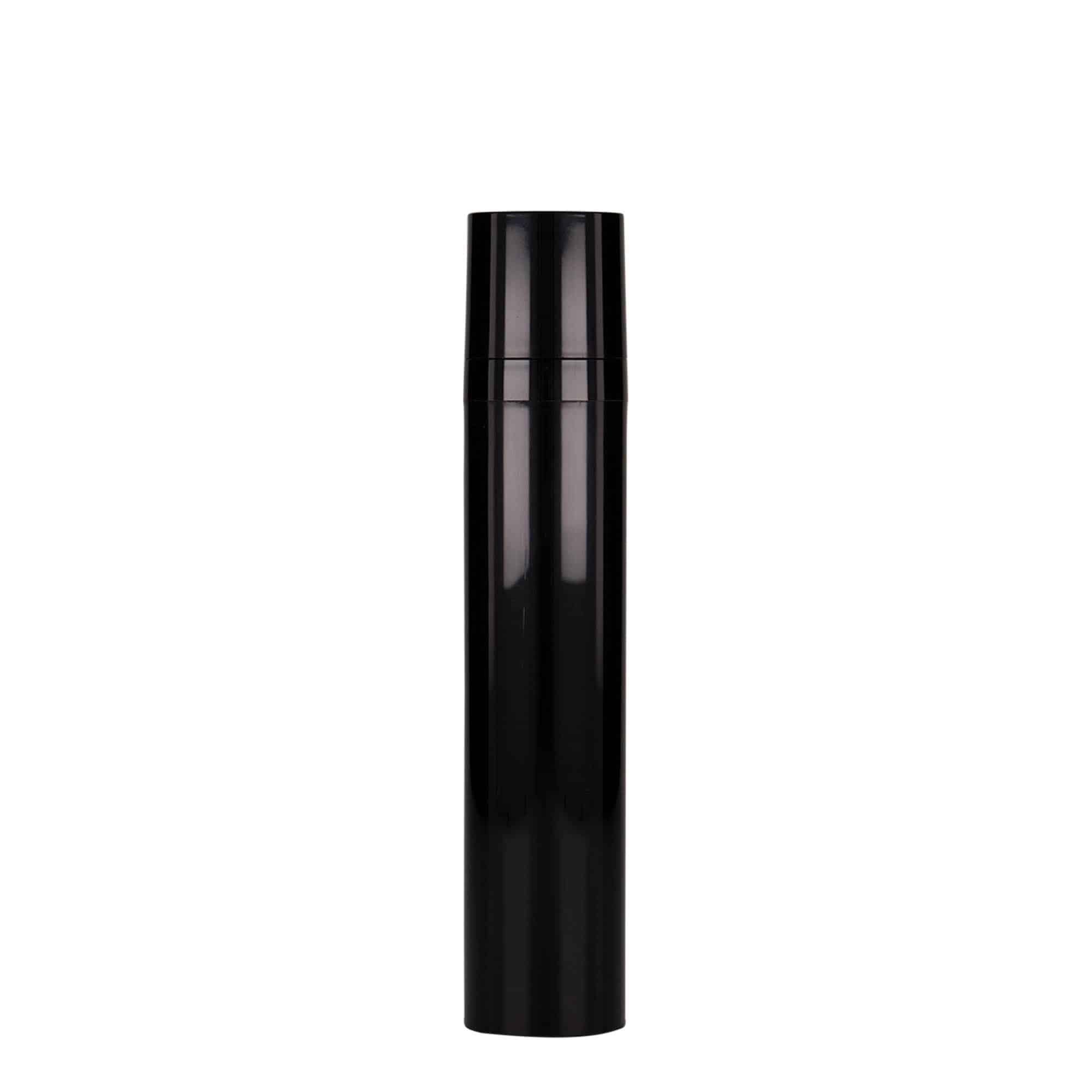 50 ml Airless Dispenser 'Micro', PP-Kunststoff, schwarz