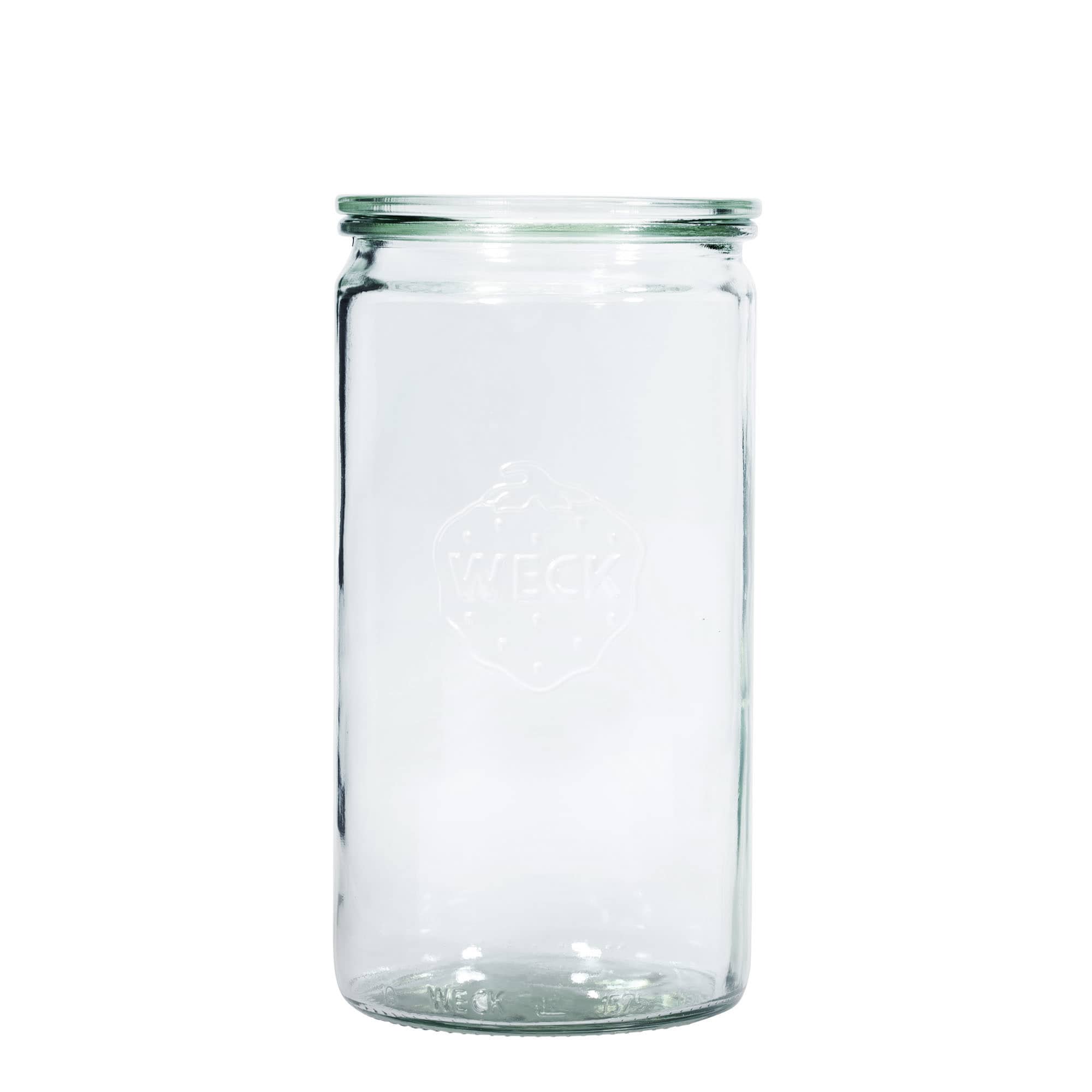 1.575 ml WECK-Zylinderglas, Mündung: Rundrand 1.575 ml WECK-Zylinderglas, Mündung: Rundrand