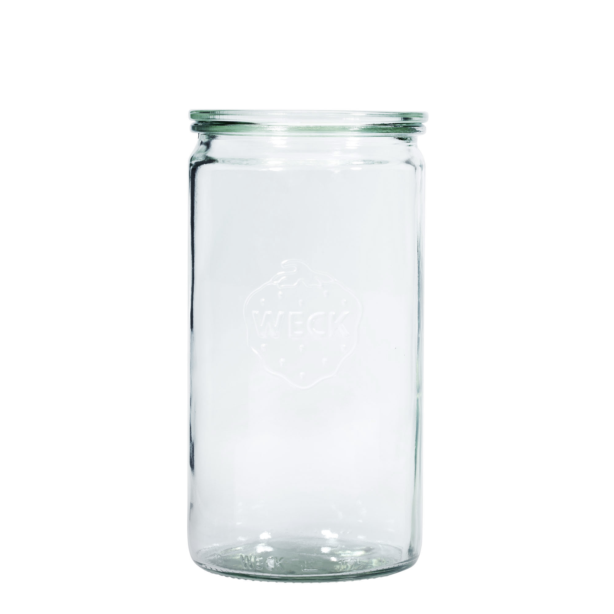 1.575 ml WECK-Zylinderglas, Mündung: Rundrand 1.575 ml WECK-Zylinderglas, Mündung: Rundrand