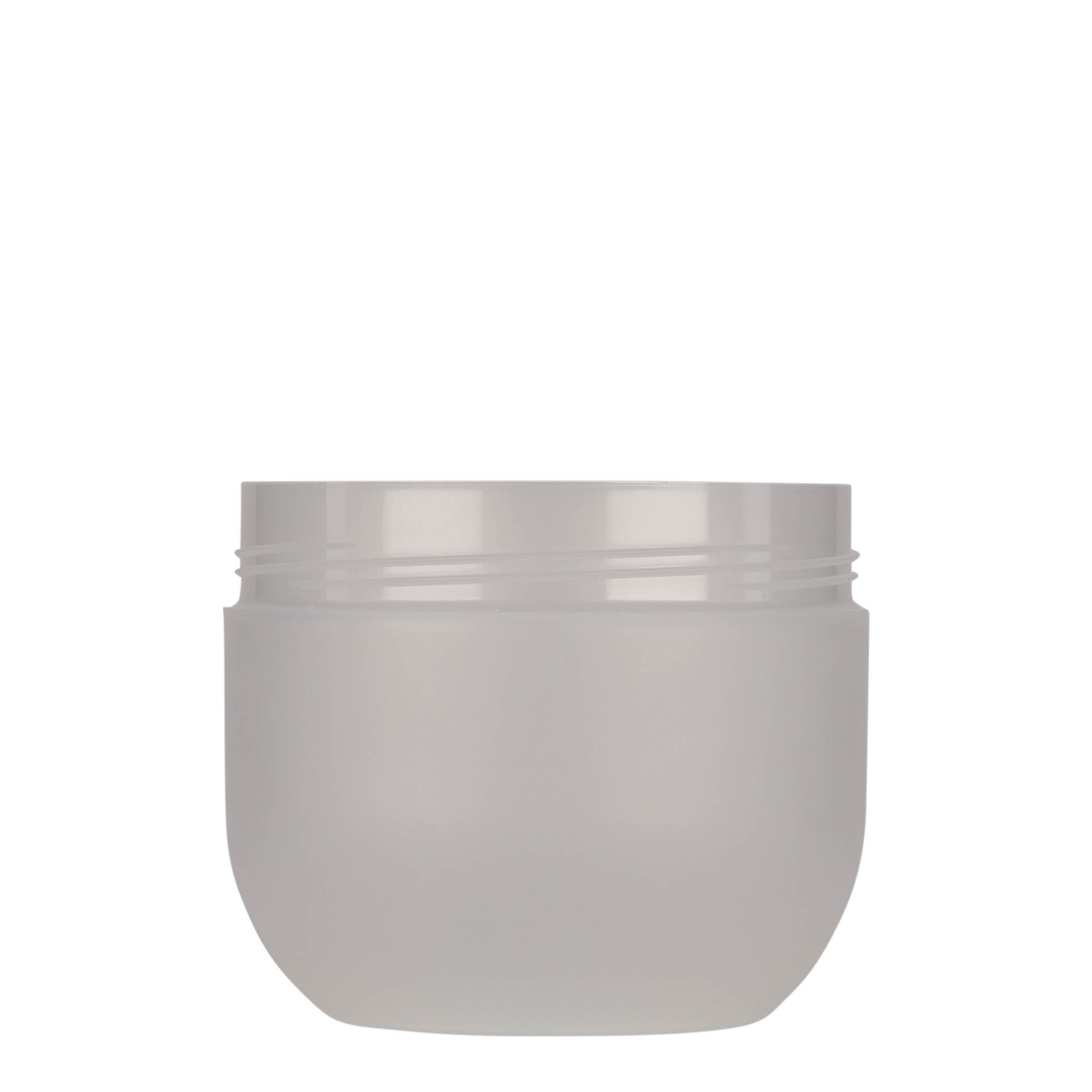 500 ml Kunststoffdose 'Magic', PP, natur, Mündung: Schraubverschluss 500 ml Kunststoffdose 'Magic', PP, natur, Mündung: Schraubverschluss