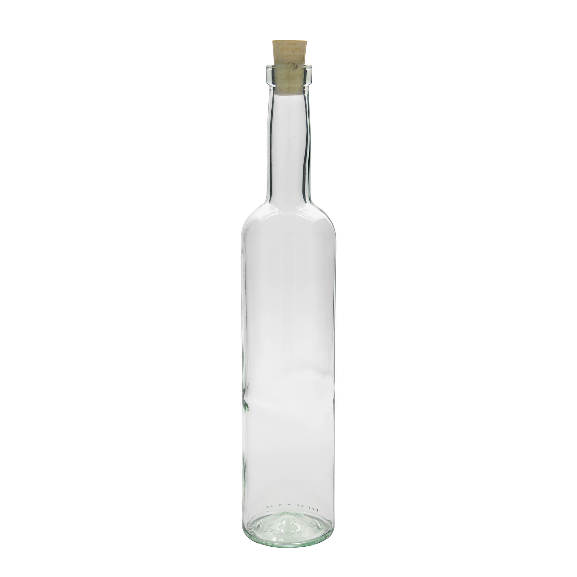 500 ml Glasflasche 'Bordeaux', Mündung: Kork