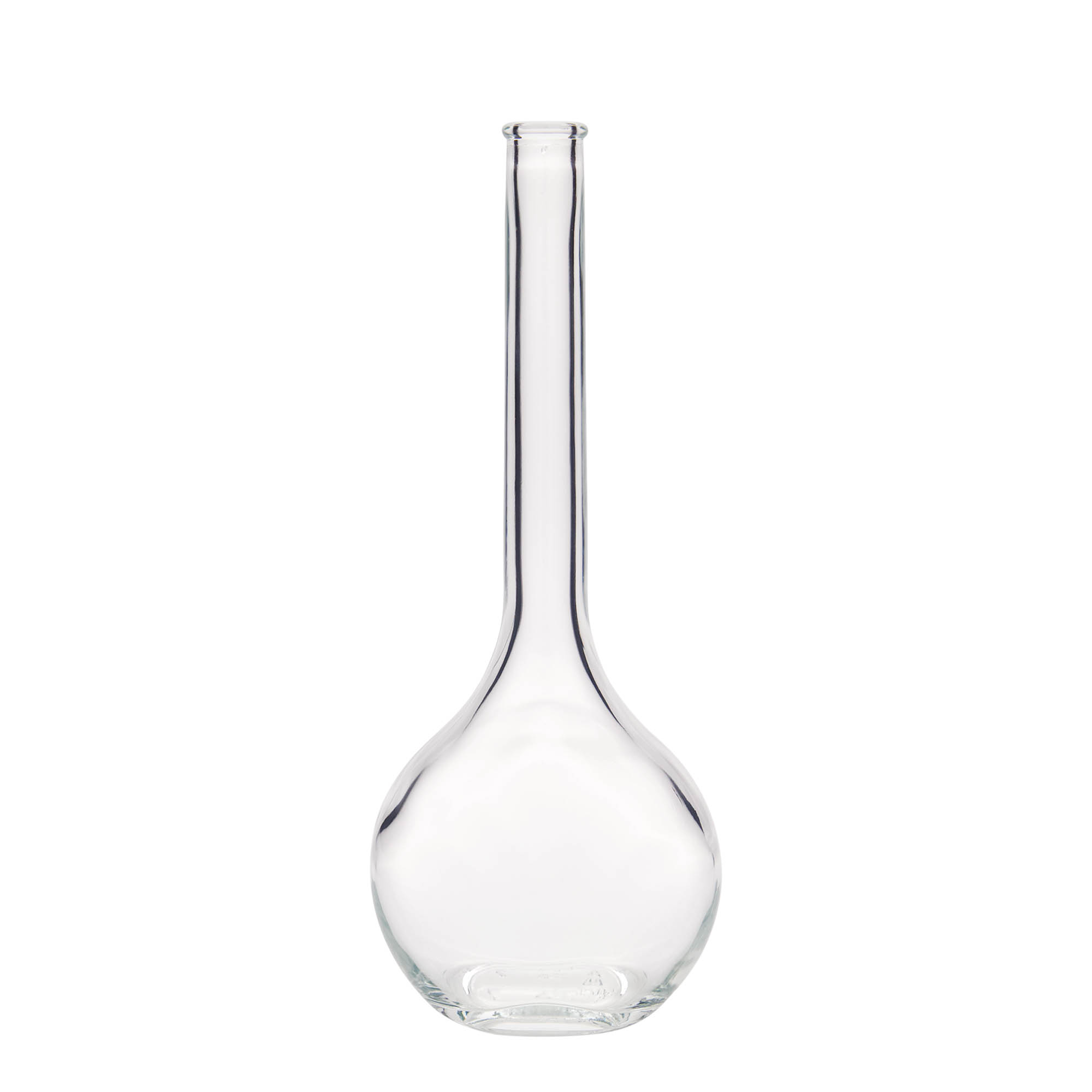 500 ml Glasflasche 'Contessa', oval, Mündung: Kork 500 ml Glasflasche 'Contessa', oval, Mündung: Kork