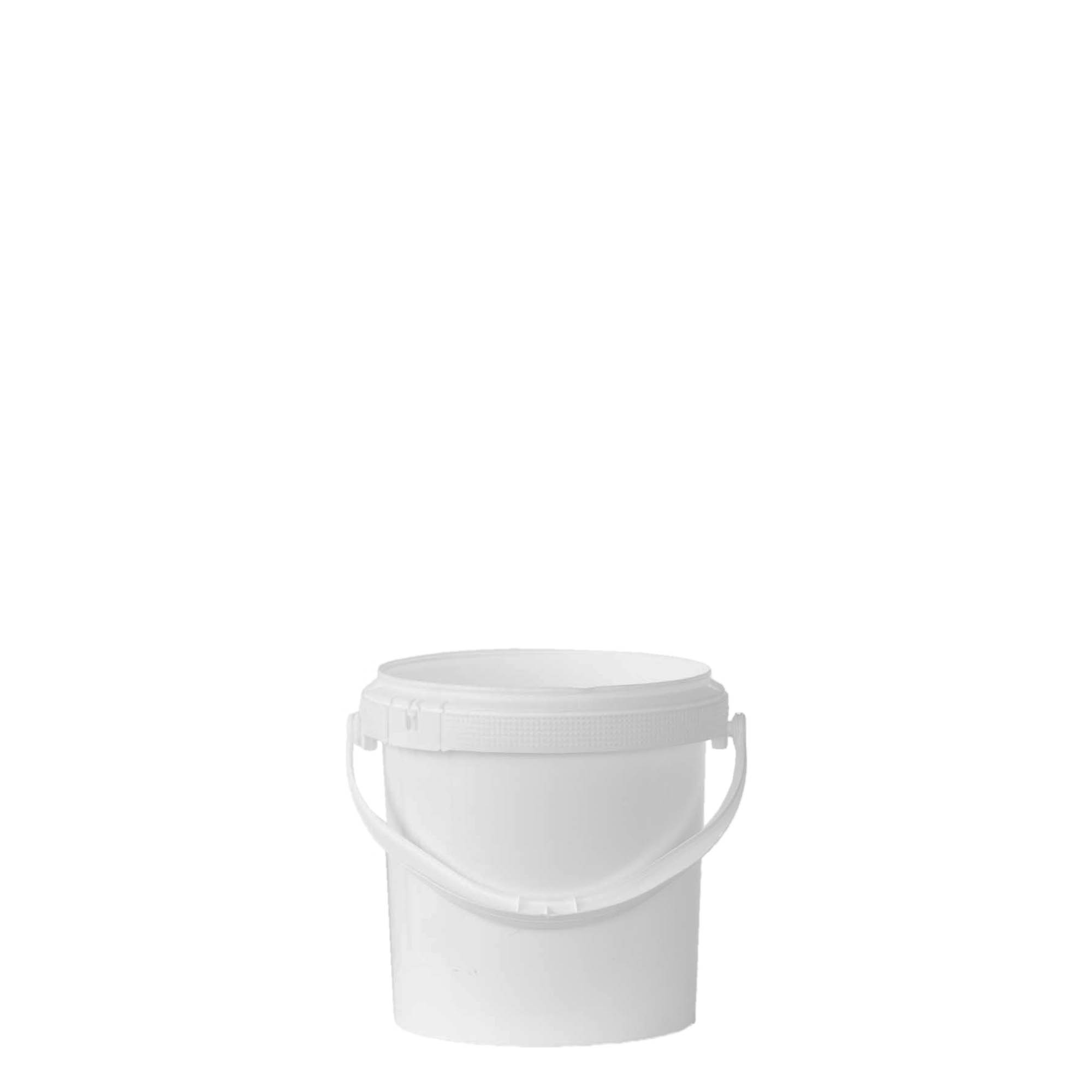 1,8 l Eimer, PP-Kunststoff, weiß 1,8 l Eimer, PP-Kunststoff, weiß