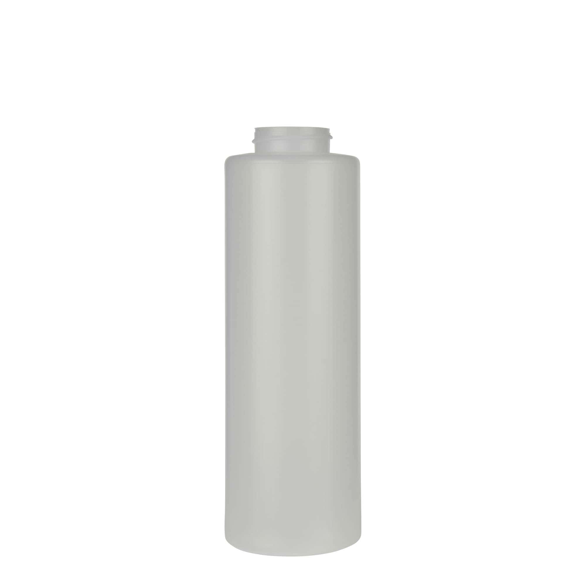 500 ml Soßenflasche, LDPE-Kunststoff, natur, Mündung:  38/400
