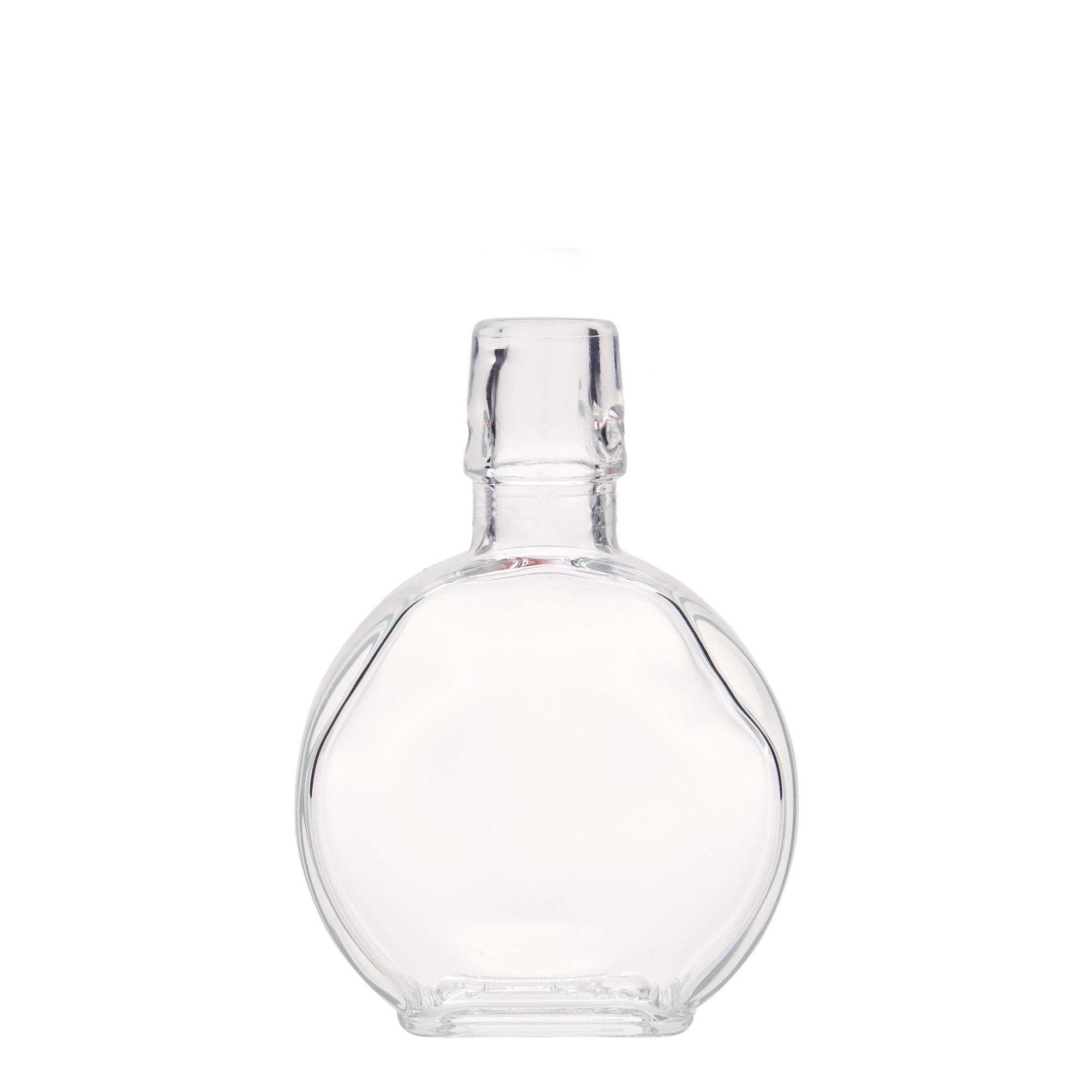200 ml Glasflasche „Sensatione“, rechteckig, Mündung: Bügelverschluss