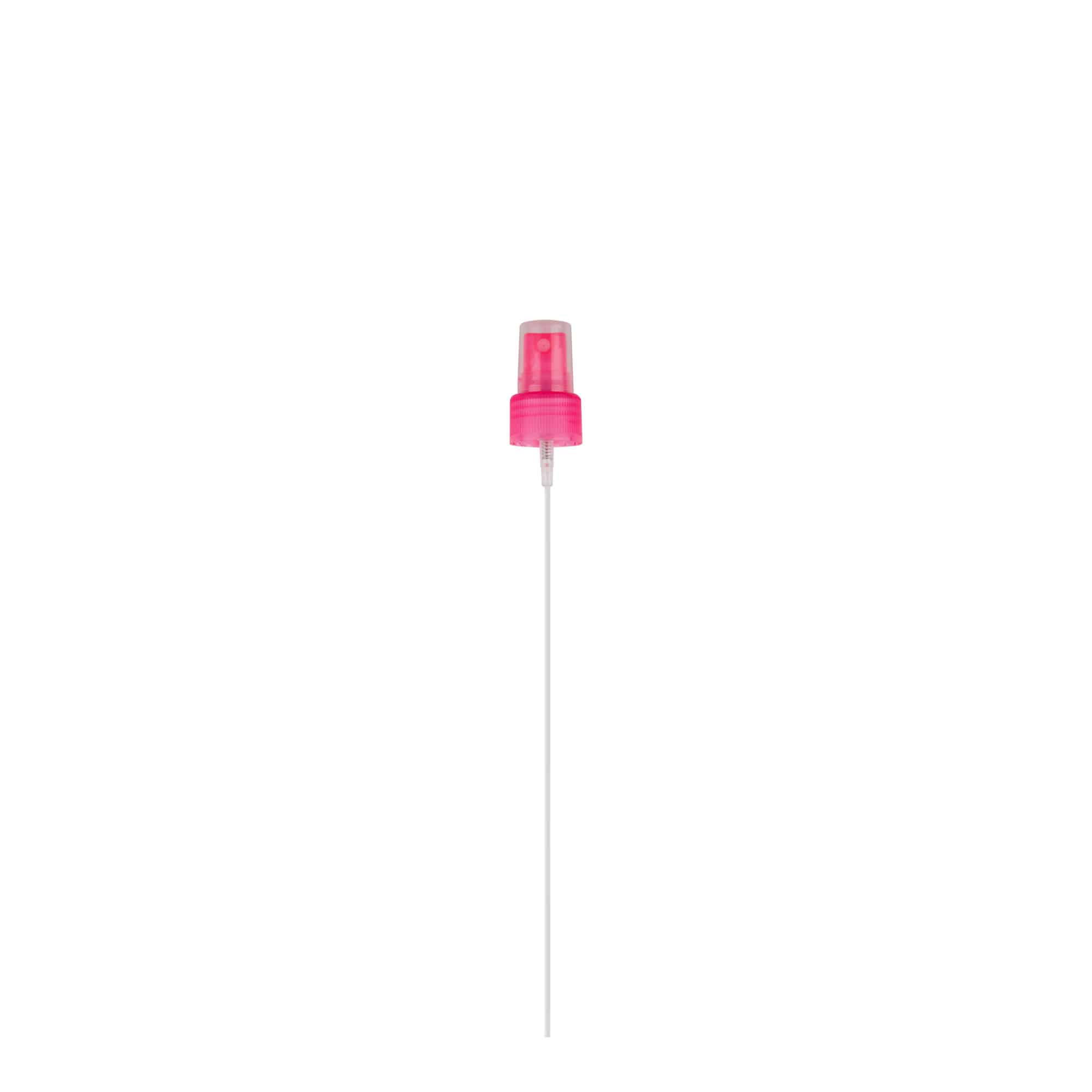 Schraubverschluss Sprühzerstäuber, PP-Kunststoff, pink, für Mündung:  24/410