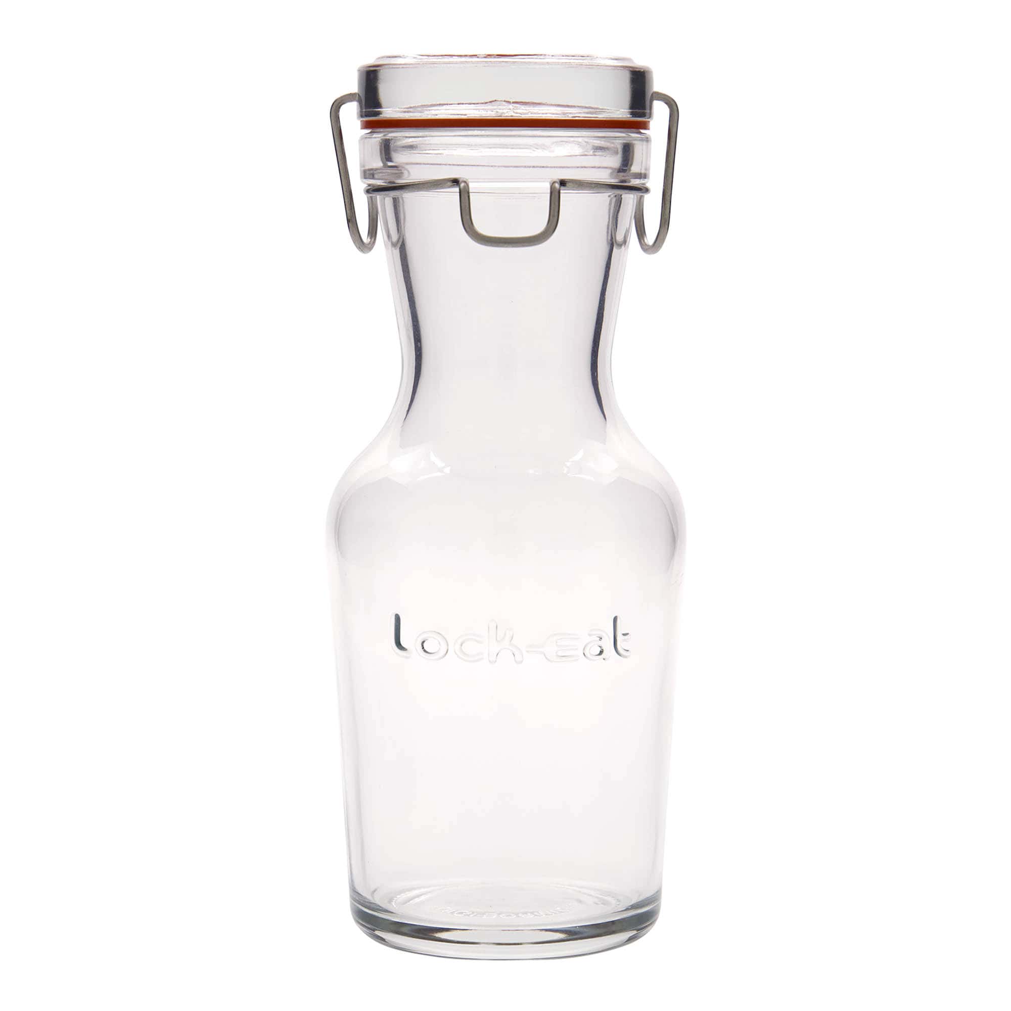 500 ml Glaskaraffe 'Lock-Eat', Mündung: Drahtbügelverschluss