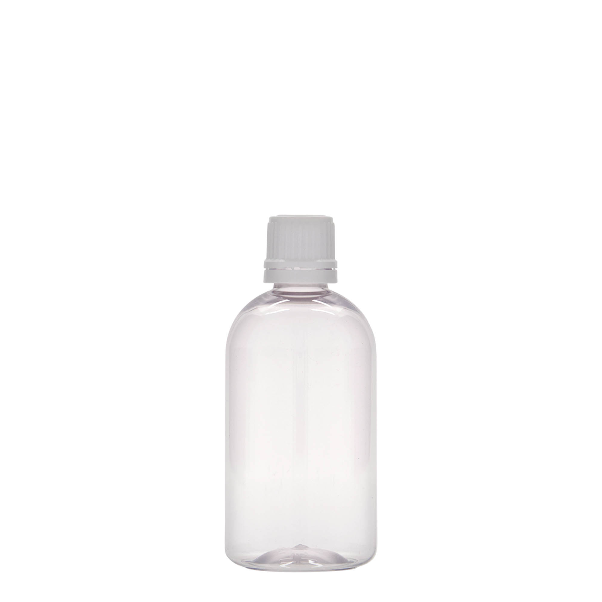 100 ml PET-Medizinflasche „Easy Living“, Kunststoff, Mündung: DIN 18