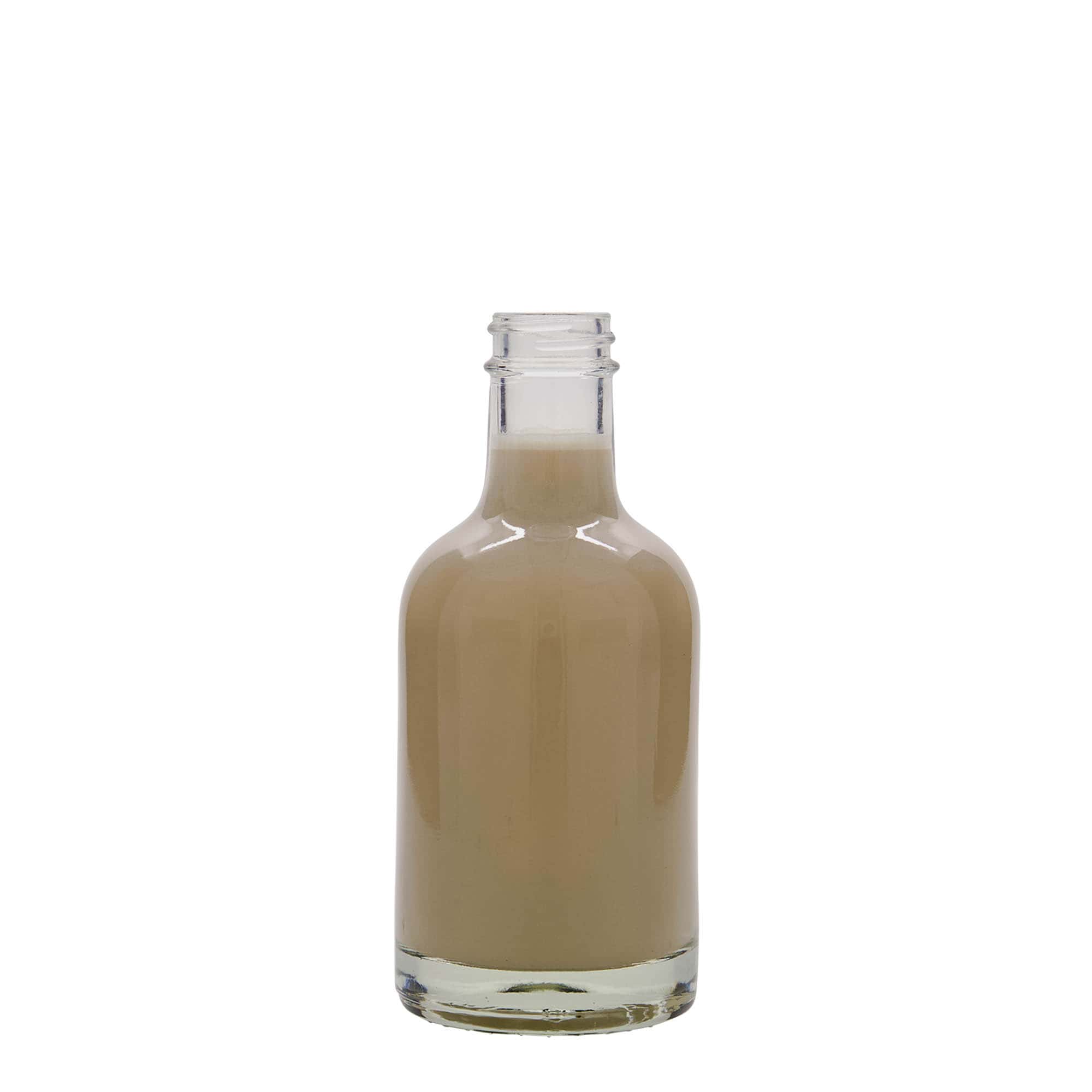 200 ml Glasflasche „First Class“, Mündung: GPI 28