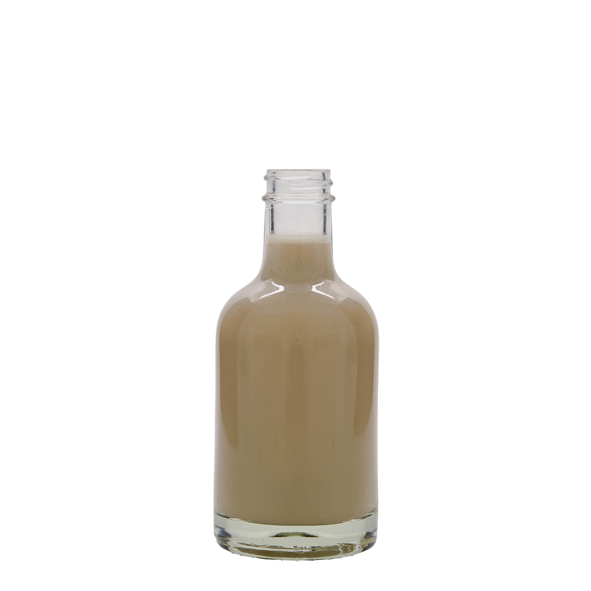 200 ml Glasflasche „First Class“, Mündung: GPI 28