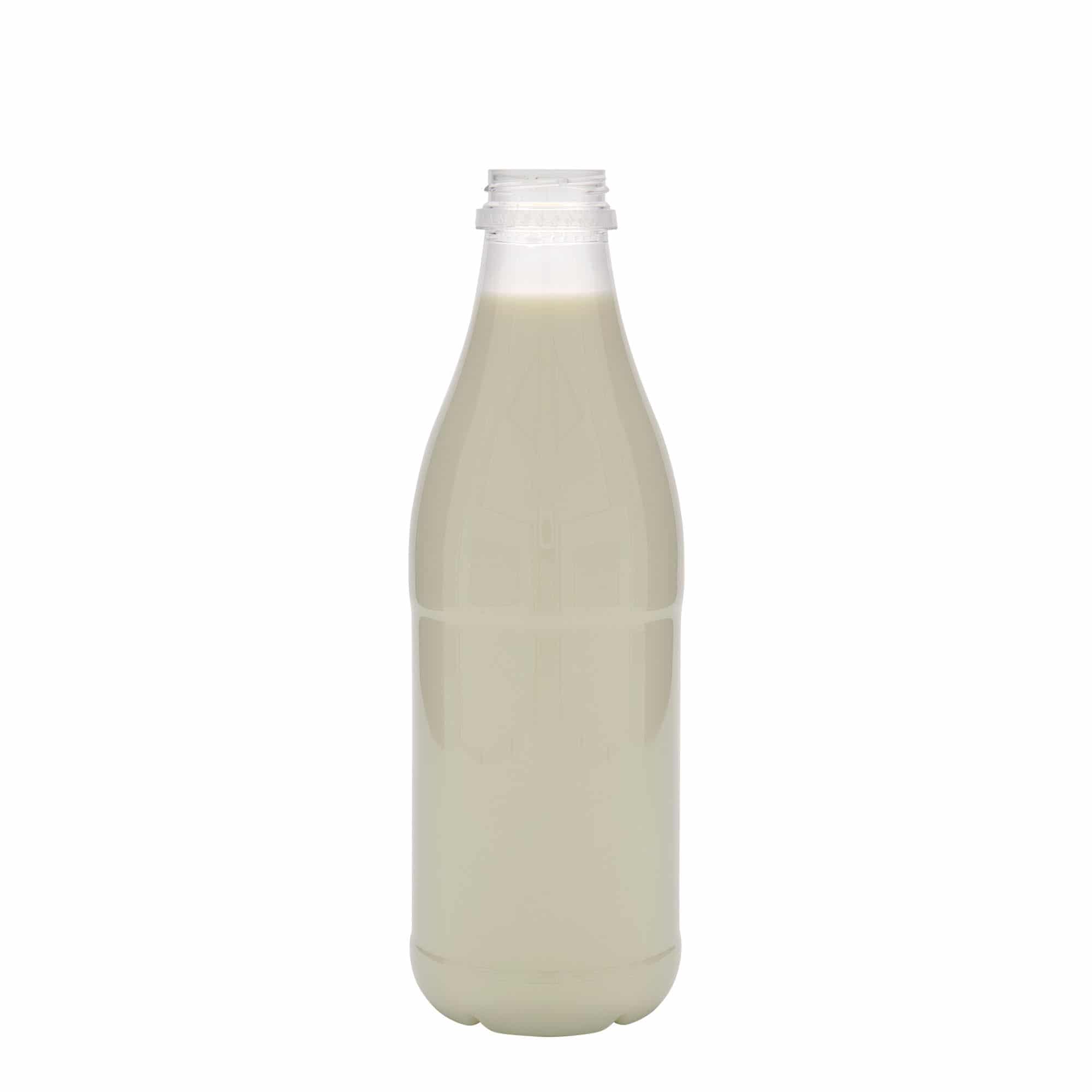 1.000 ml PET-Flasche 'Milk and Juice', Kunststoff, Mündung: 38 mm