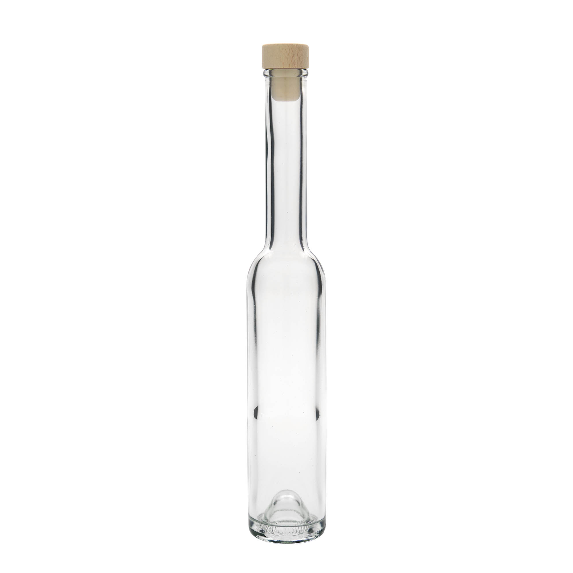 200 ml Glasflasche 'Platina', Mündung: Kork