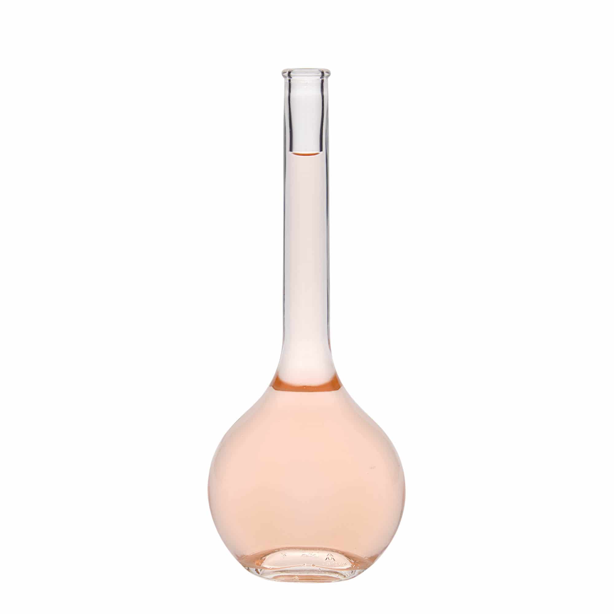 500 ml Glasflasche „Contessa“, oval, Mündung: Kork