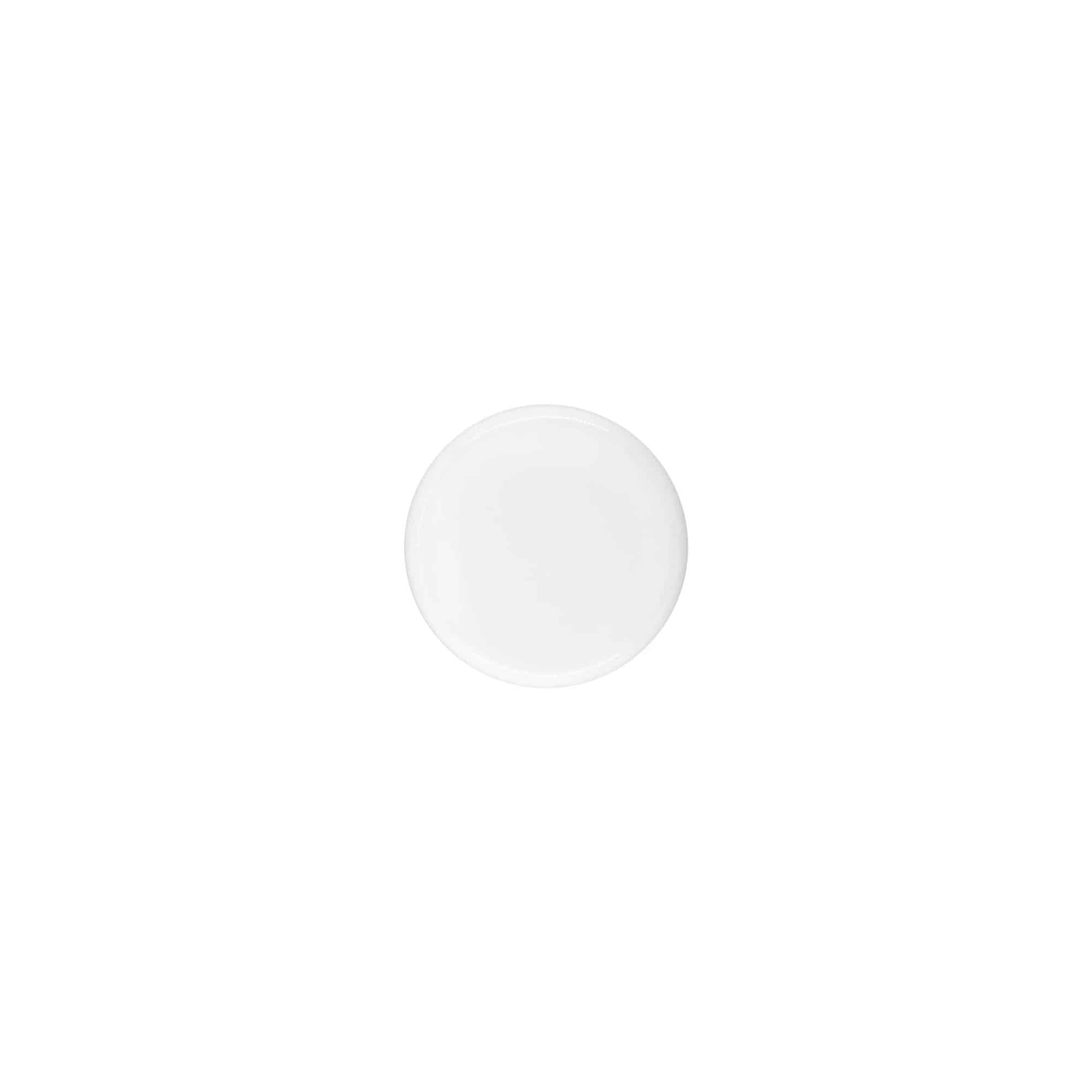 Schraubverschluss für 5 ml „Bianca“, PP-Kunststoff, weiß