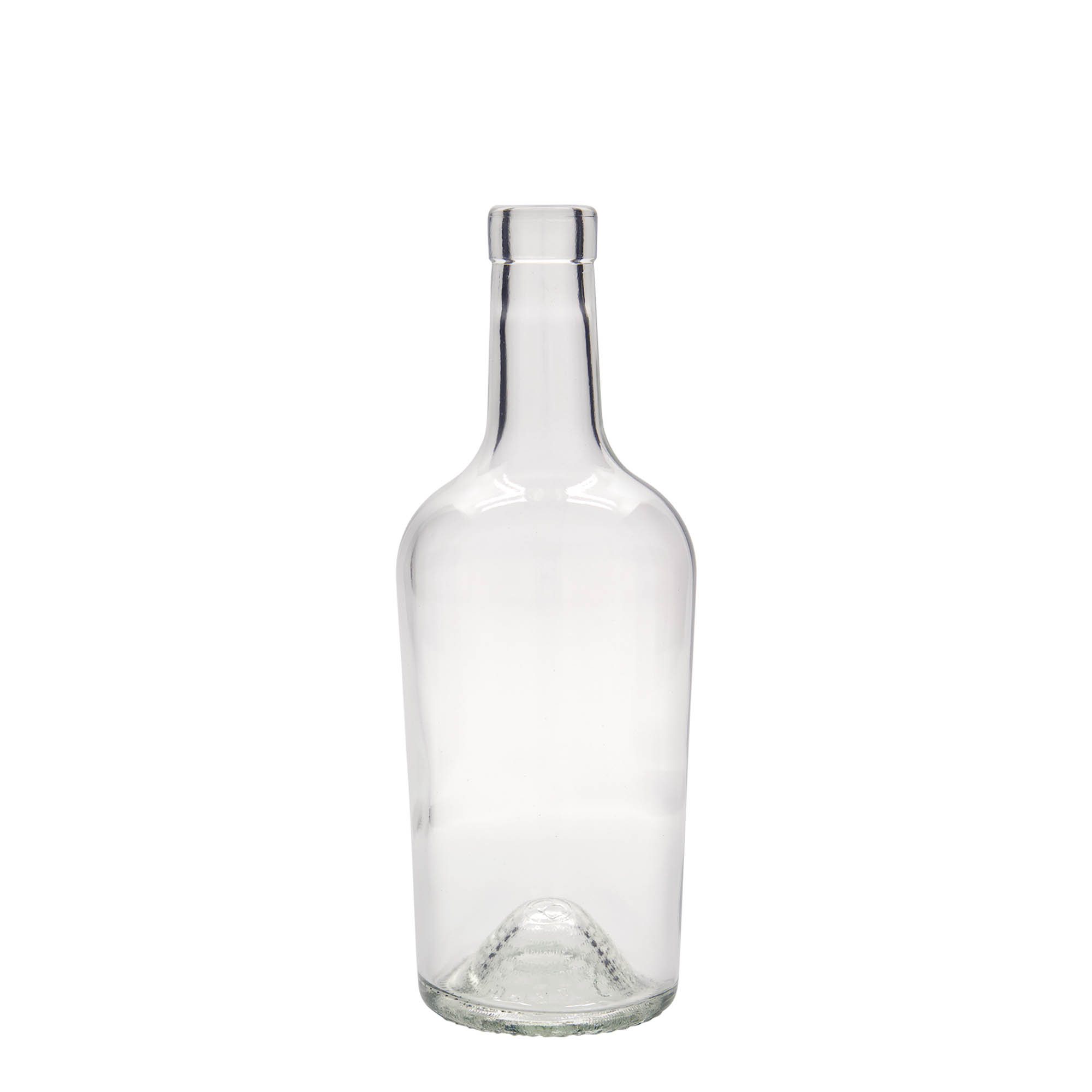 500 ml Glasflasche „Margarethe“, Mündung: Kork