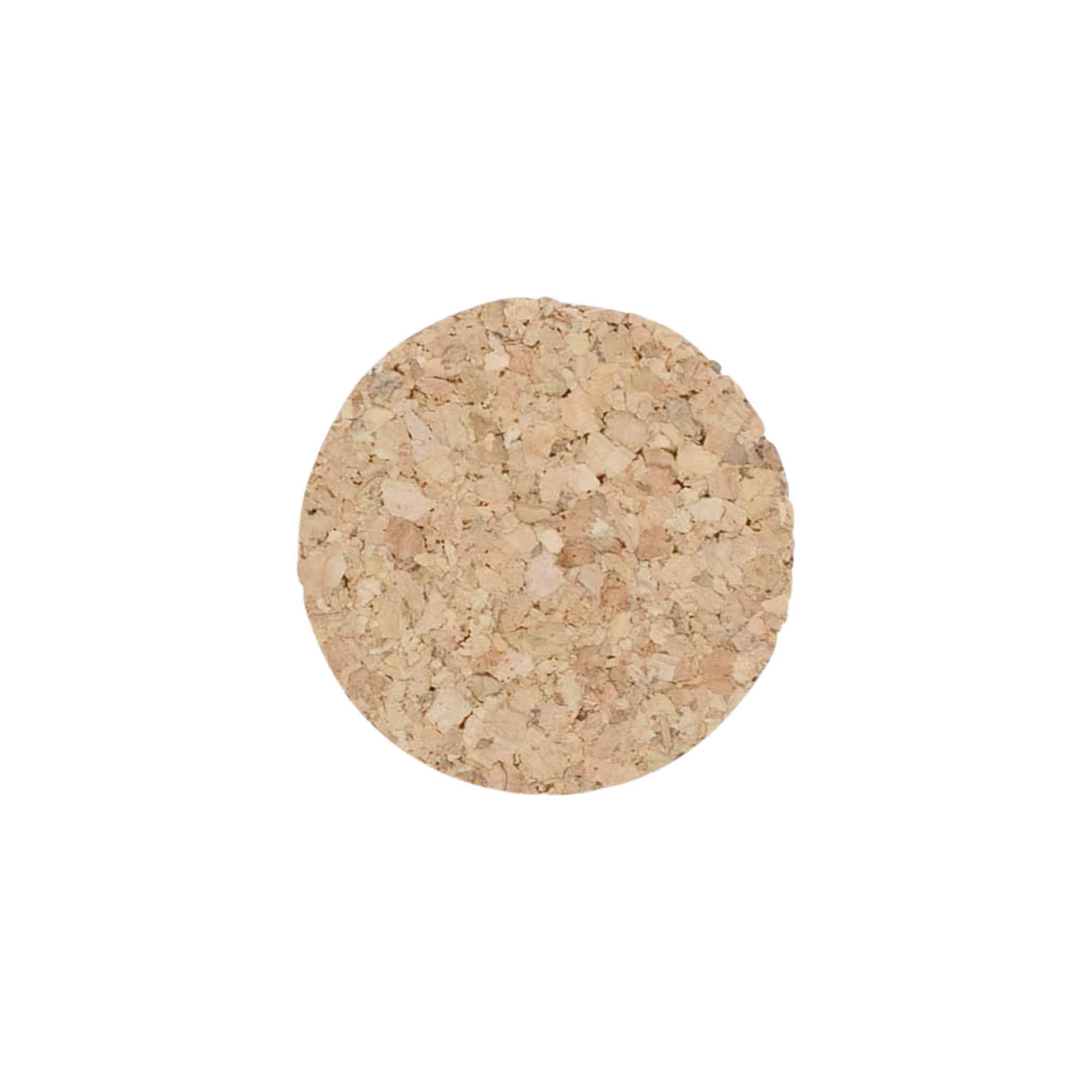 Spitzkorken 38-42 x 27, Presskork, beige, für Mündung: Kork
