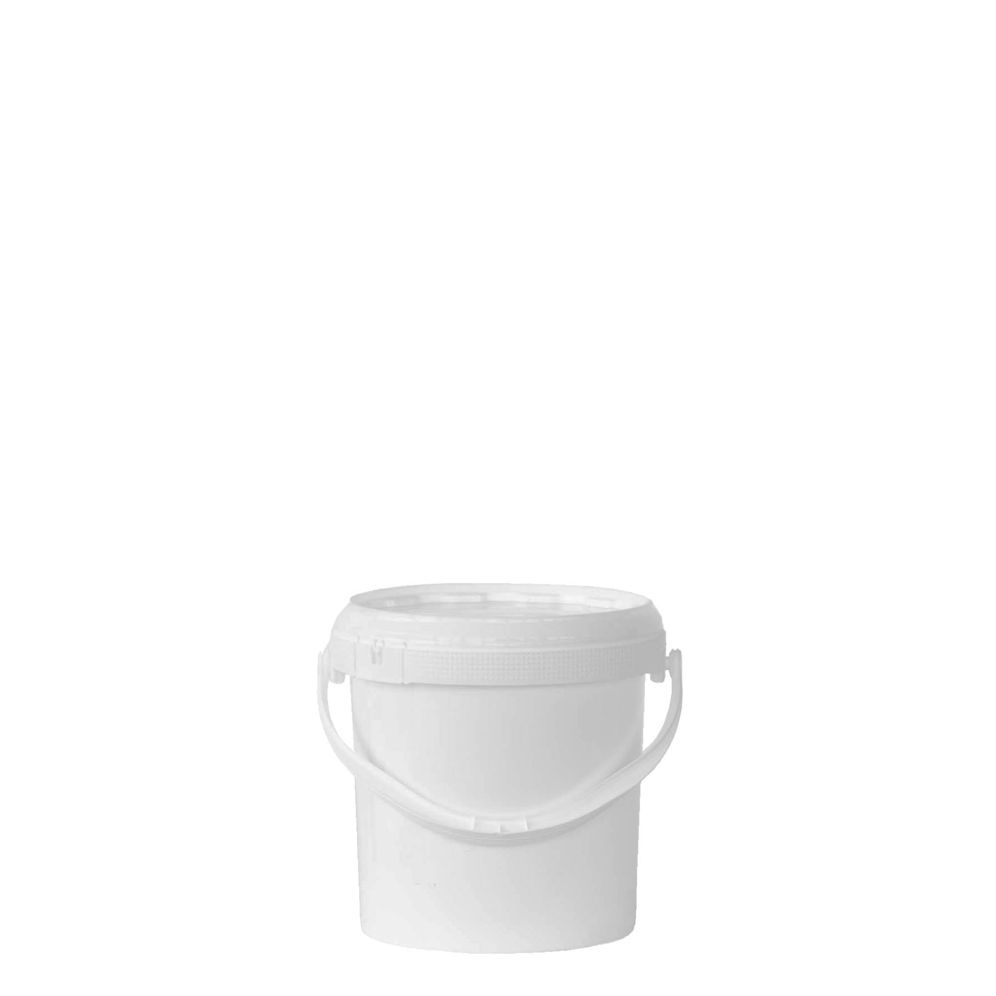 1 l Eimer, PP-Kunststoff, weiß