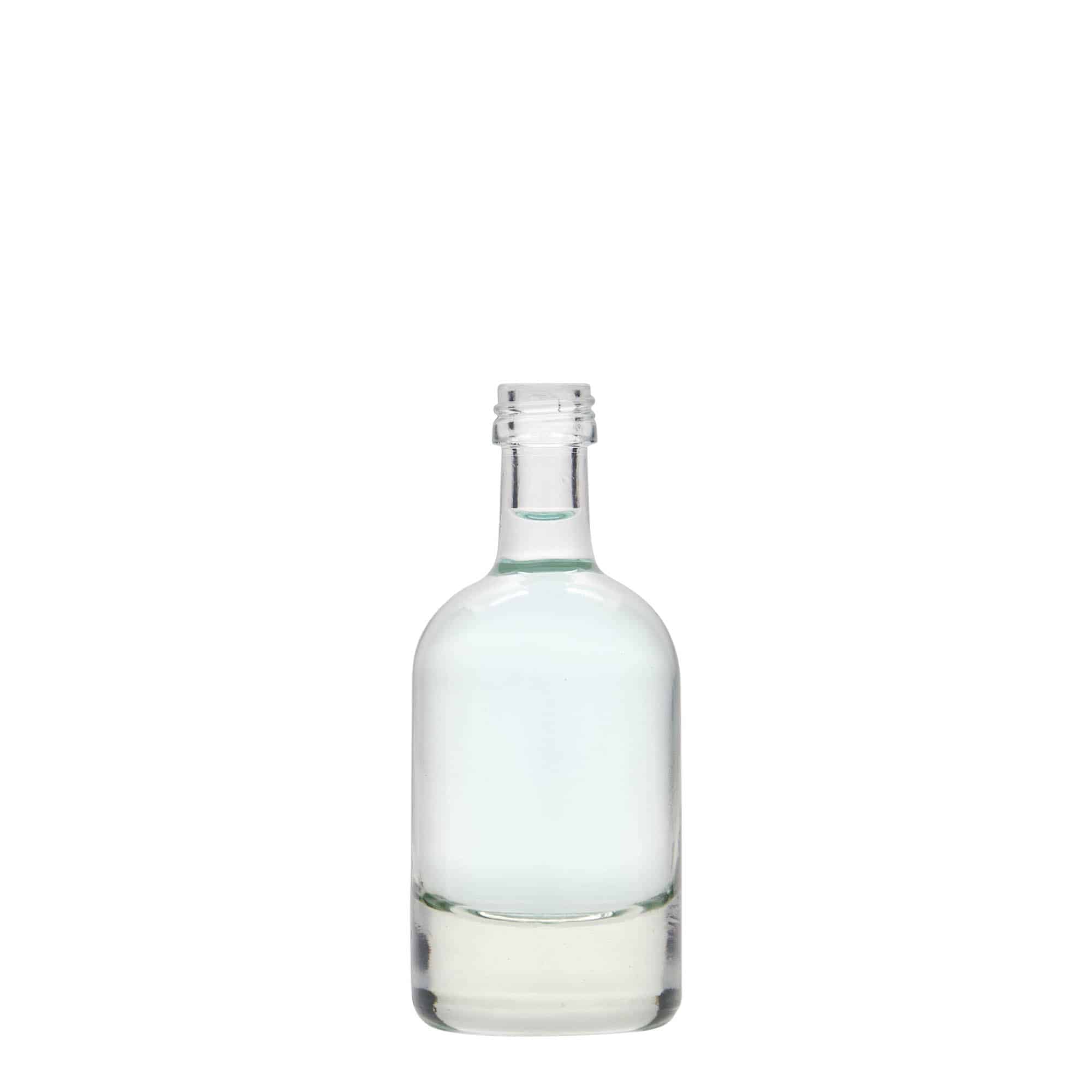 50 ml Glasflasche 'Linea Uno', Mündung: PP 18