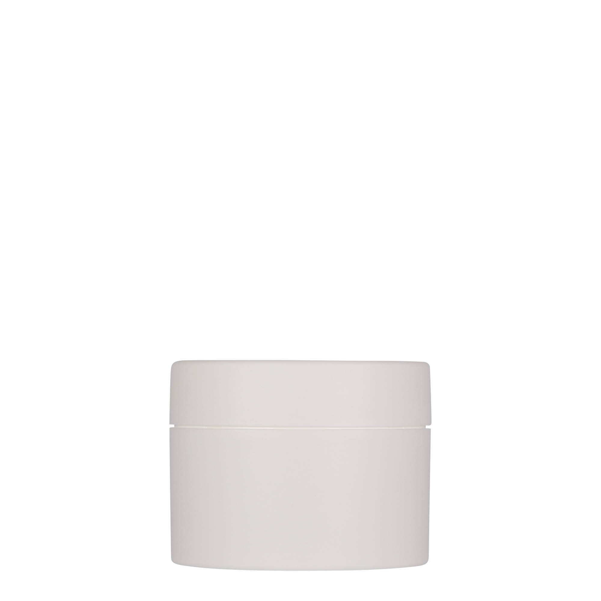 100 ml Kunststoffdose 'Antonella', PP, weiß, Mündung: Schraubverschluss 100 ml Kunststoffdose 'Antonella', PP, weiß, Mündung: Schraubverschluss