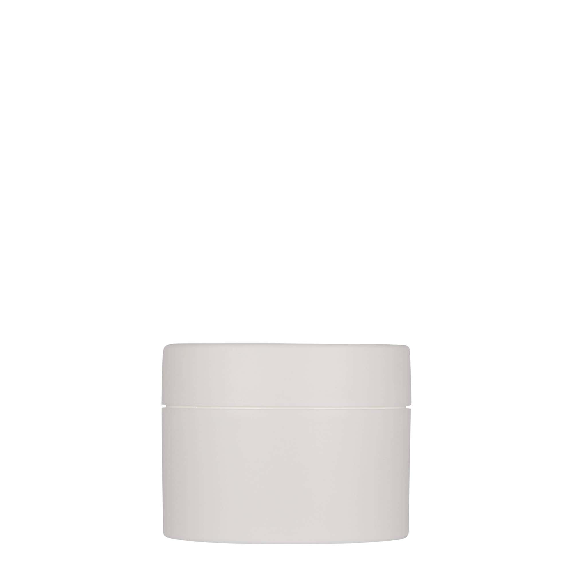 100 ml Kunststoffdose 'Antonella', PP, weiß, Mündung: Schraubverschluss