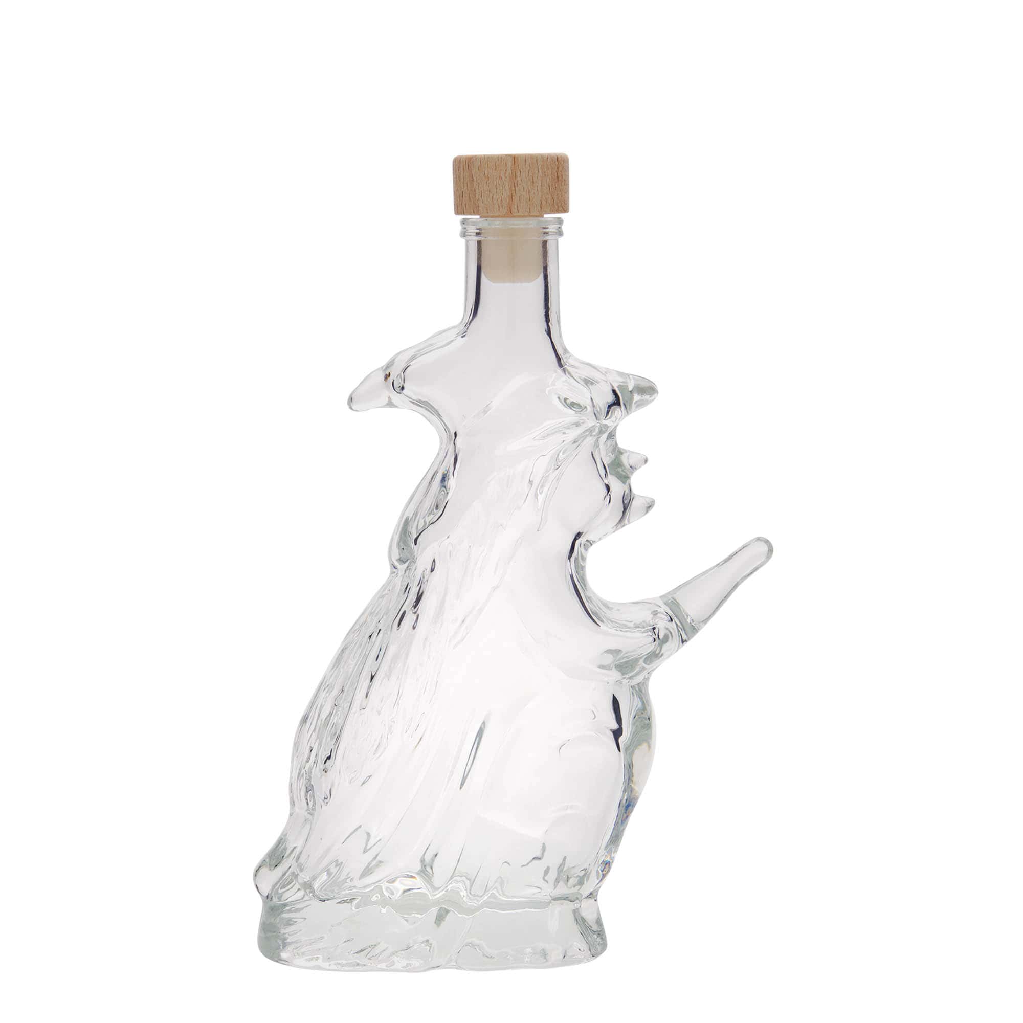 200 ml Glasflasche „Hexe“, Mündung: Kork