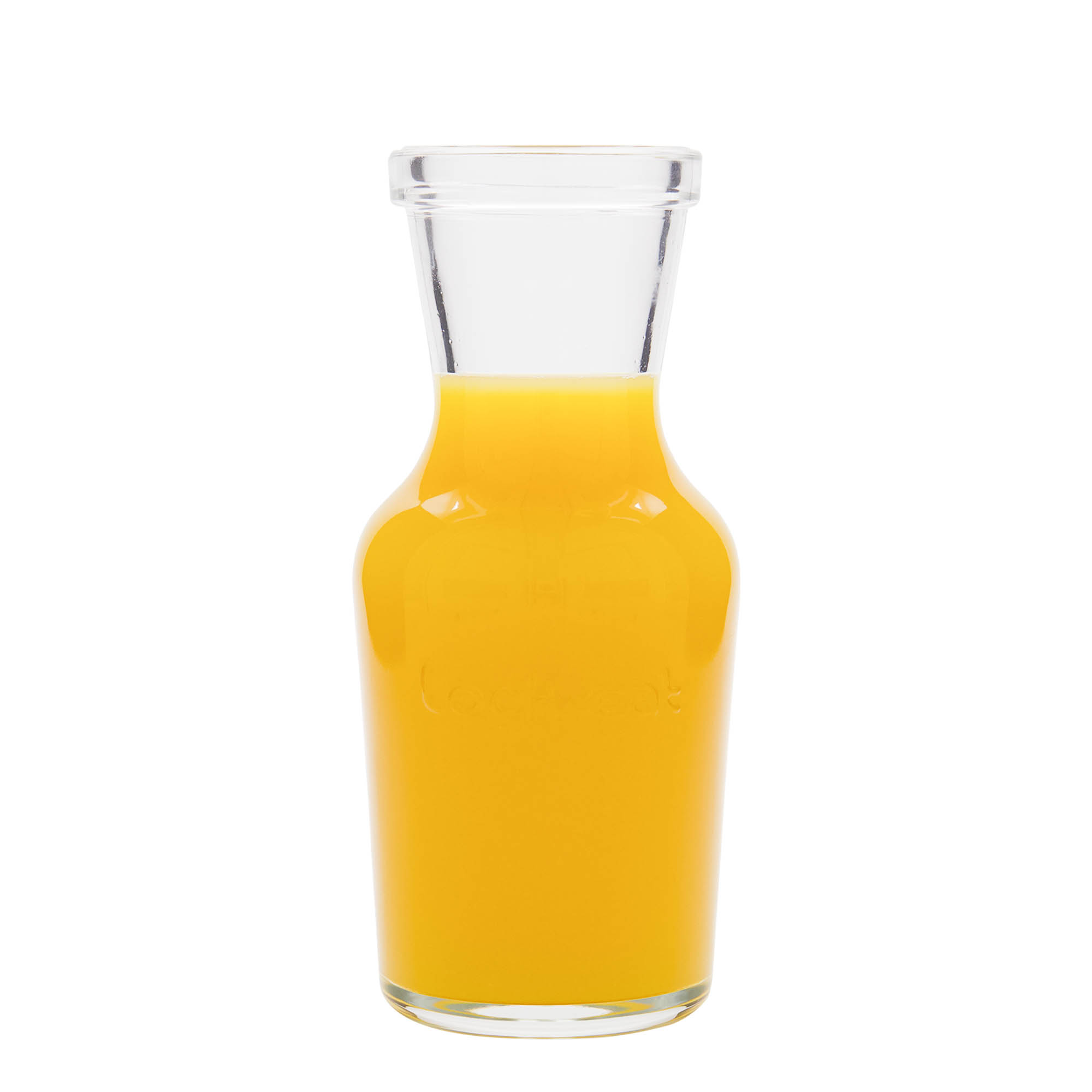 500 ml Glaskaraffe „Lock-Eat“, Mündung: Drahtbügelverschluss