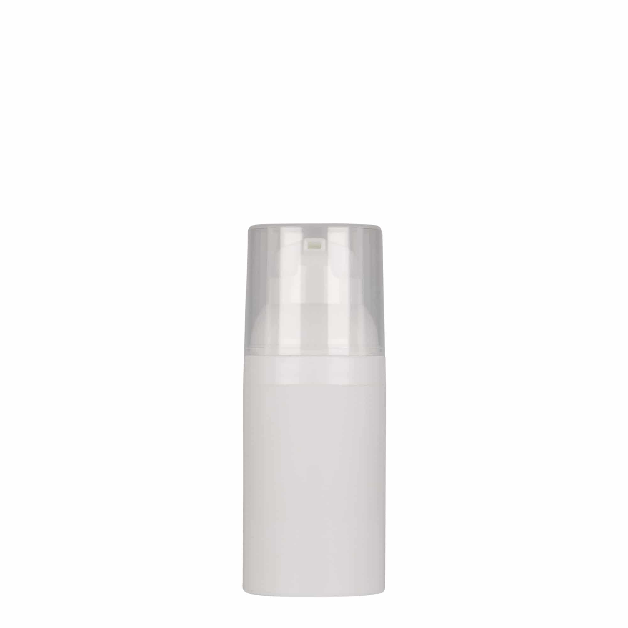 30 ml Airless Dispenser „Mezzo“, PP-Kunststoff, weiß