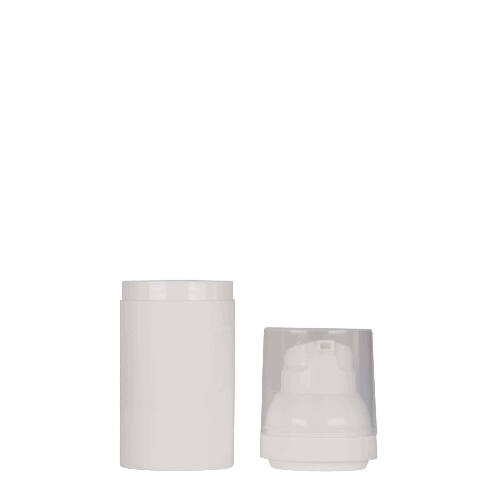30 ml Airless Dispenser „Mezzo“, PP-Kunststoff, weiß